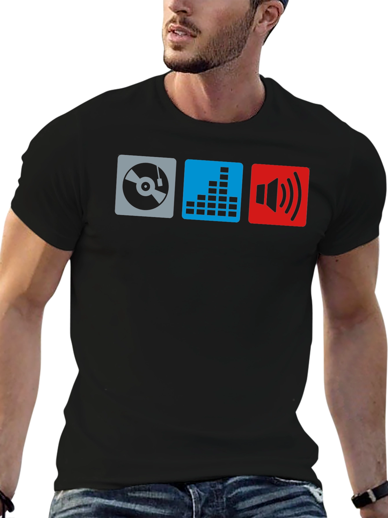 DJ Music Lover Graphic T-Shirt
