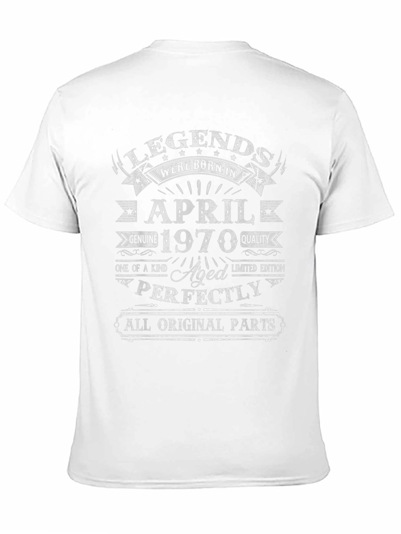 Legends Born in April 1970 T-Shirt