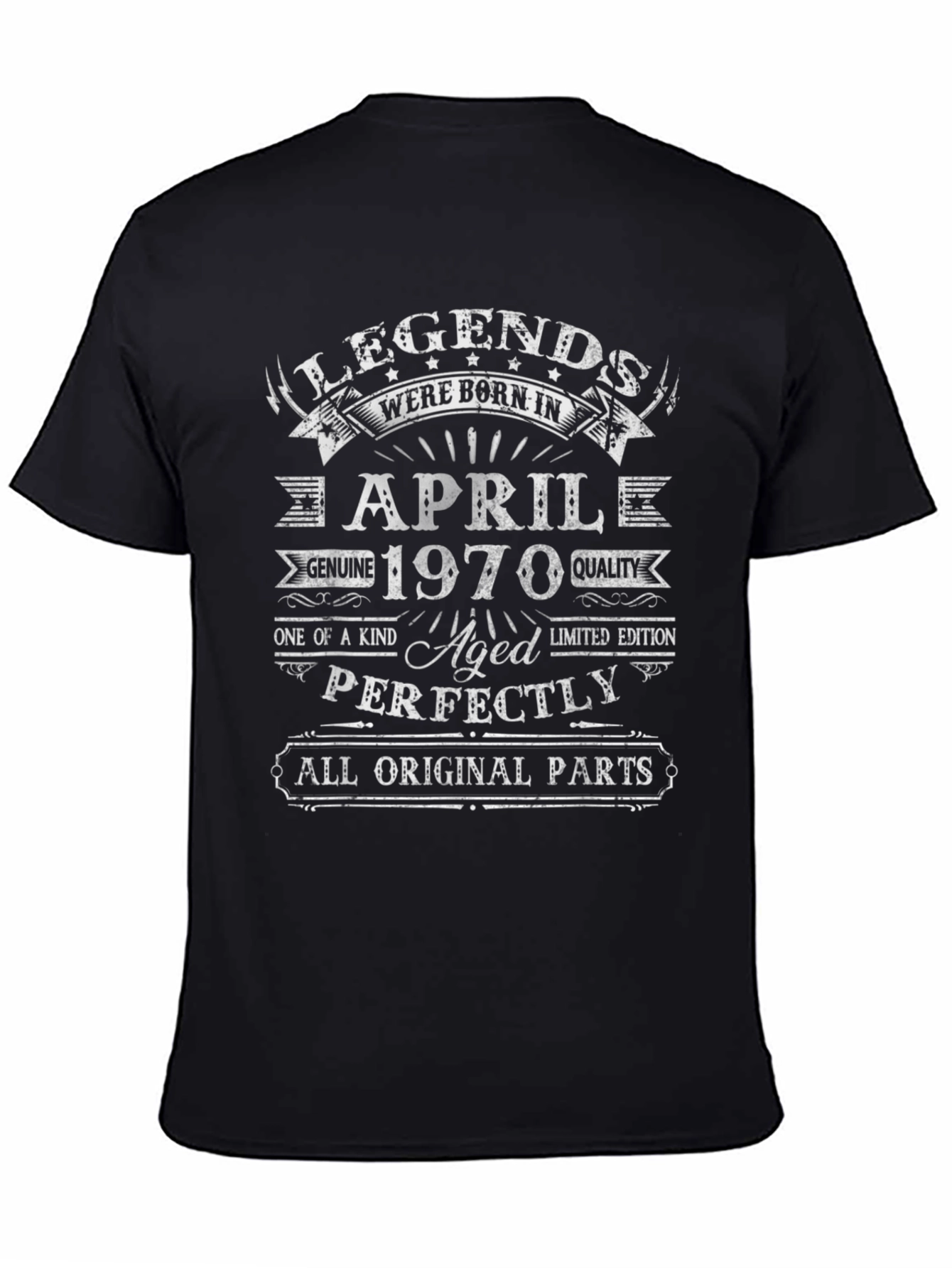 Legends Born in April 1970 T-Shirt