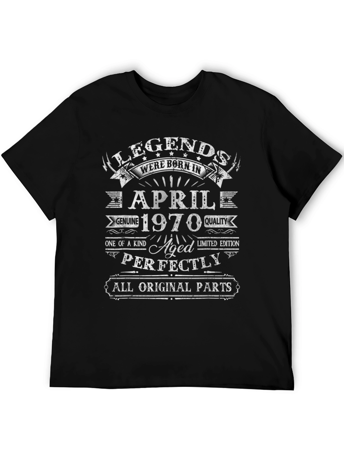 Legends Born in April 1970 T-Shirt