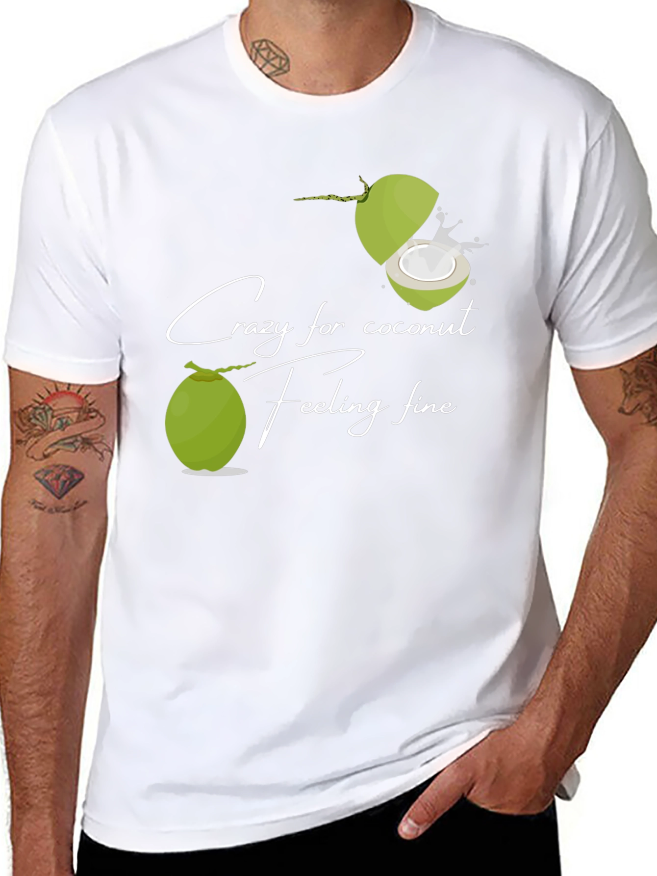 Crazy for Coconut Tee - Feeling Fine