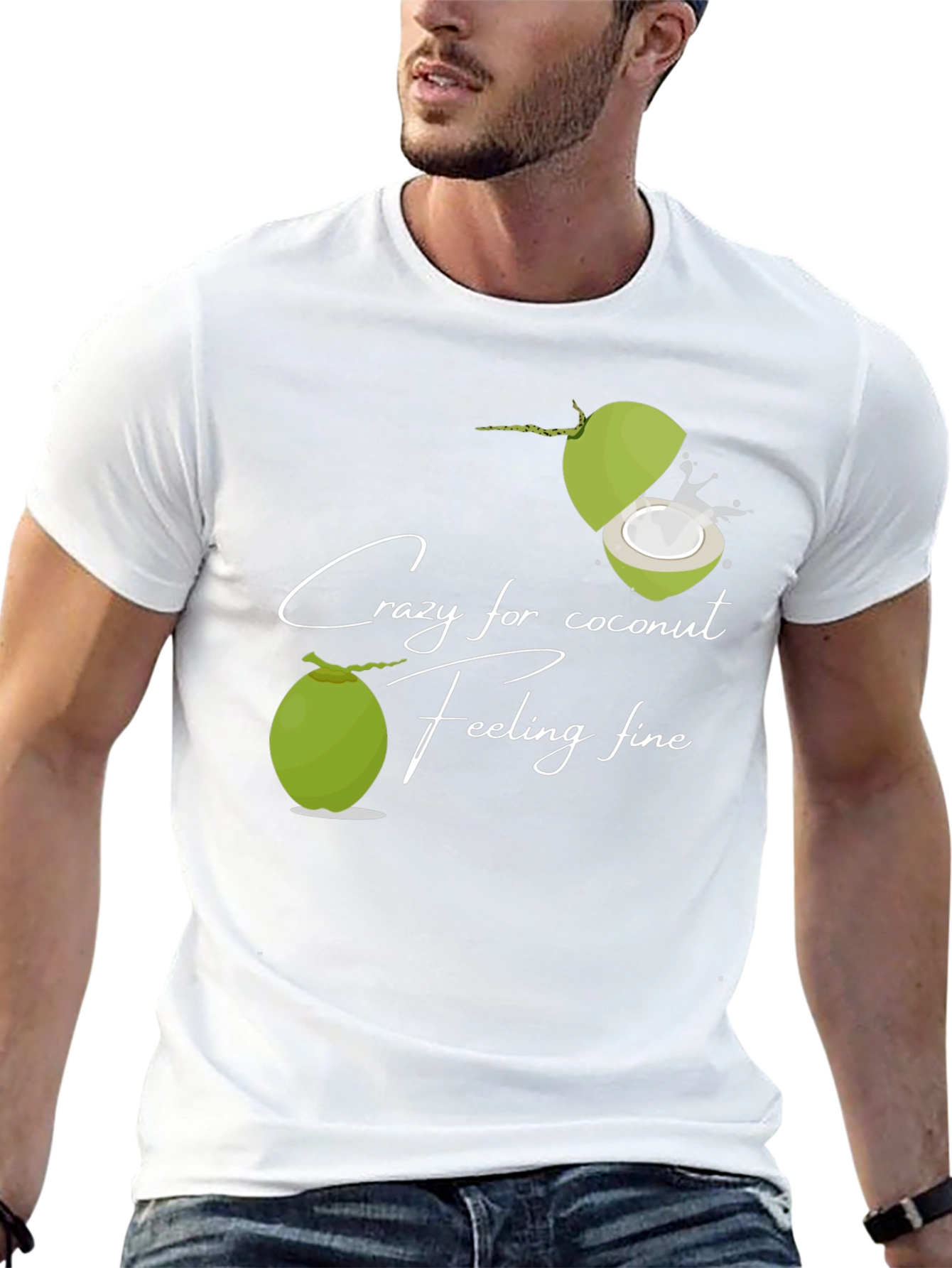 Crazy for Coconut Tee - Feeling Fine