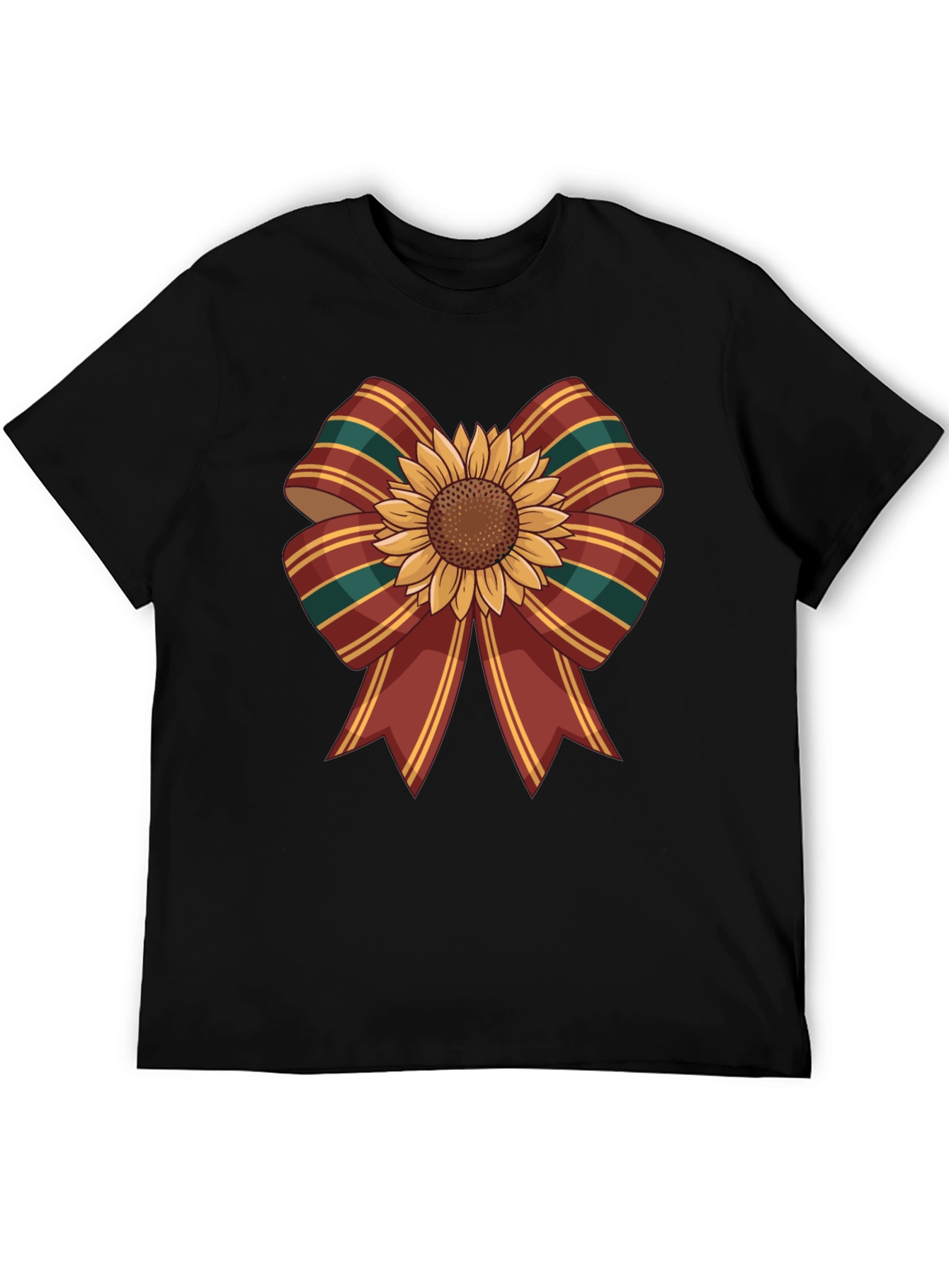 Sunflower Bow T-Shirt - Autumn Harvest