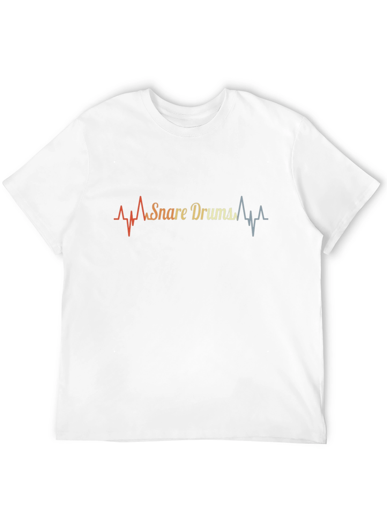 Snare Drums Heartbeat T-Shirt - Music Lover Tee
