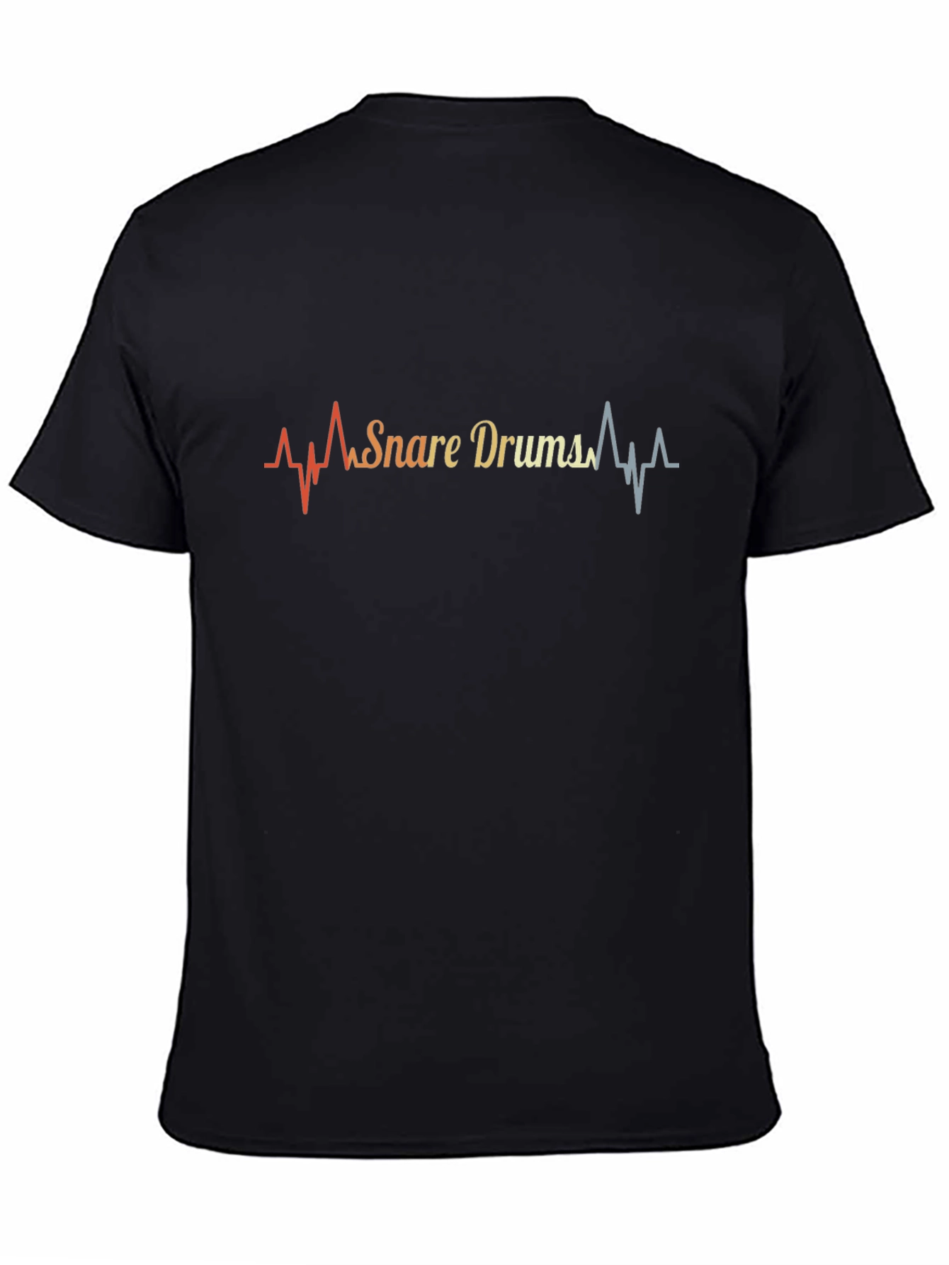 Snare Drums Heartbeat T-Shirt - Music Lover Tee