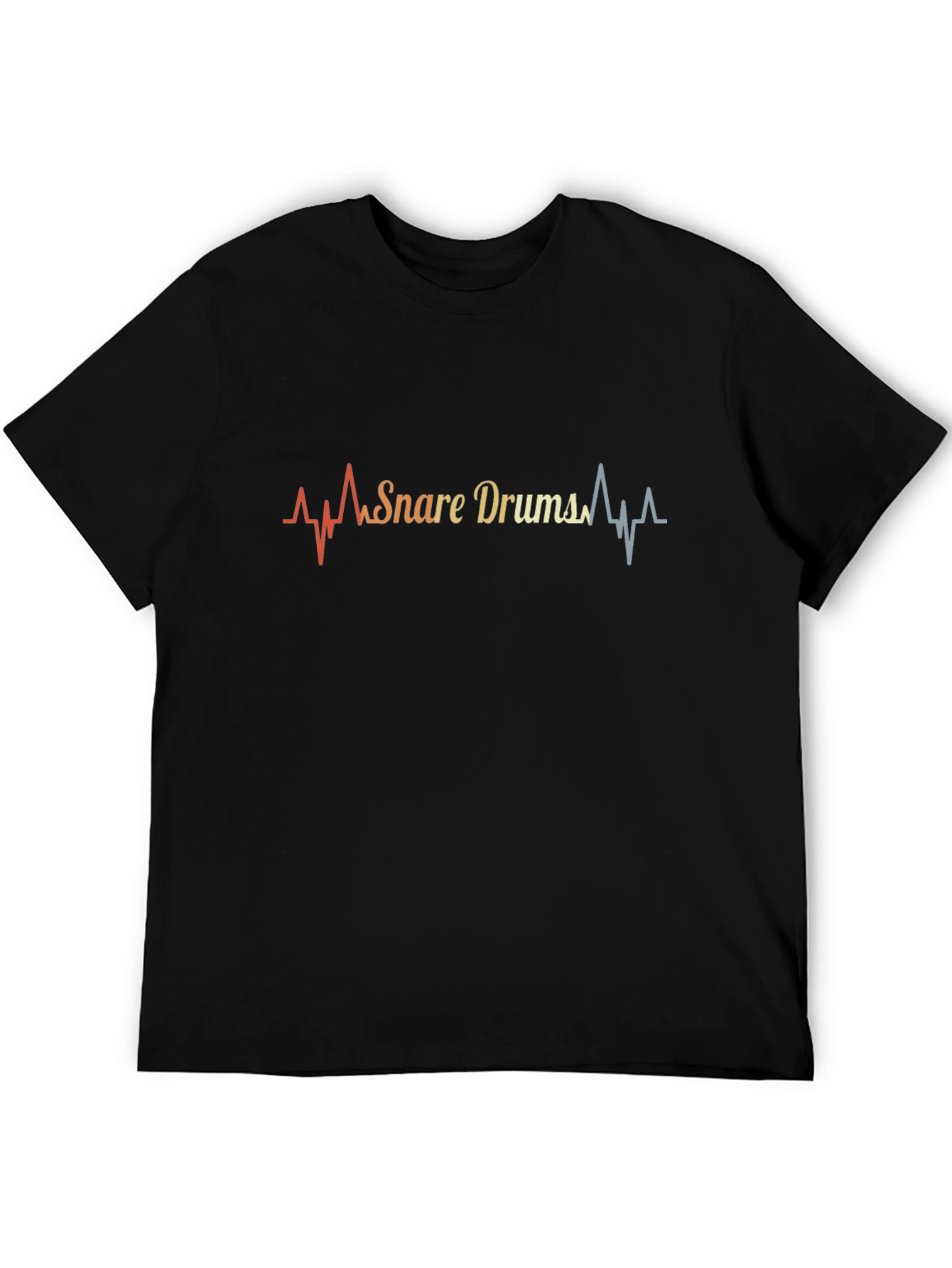 Snare Drums Heartbeat T-Shirt - Music Lover Tee