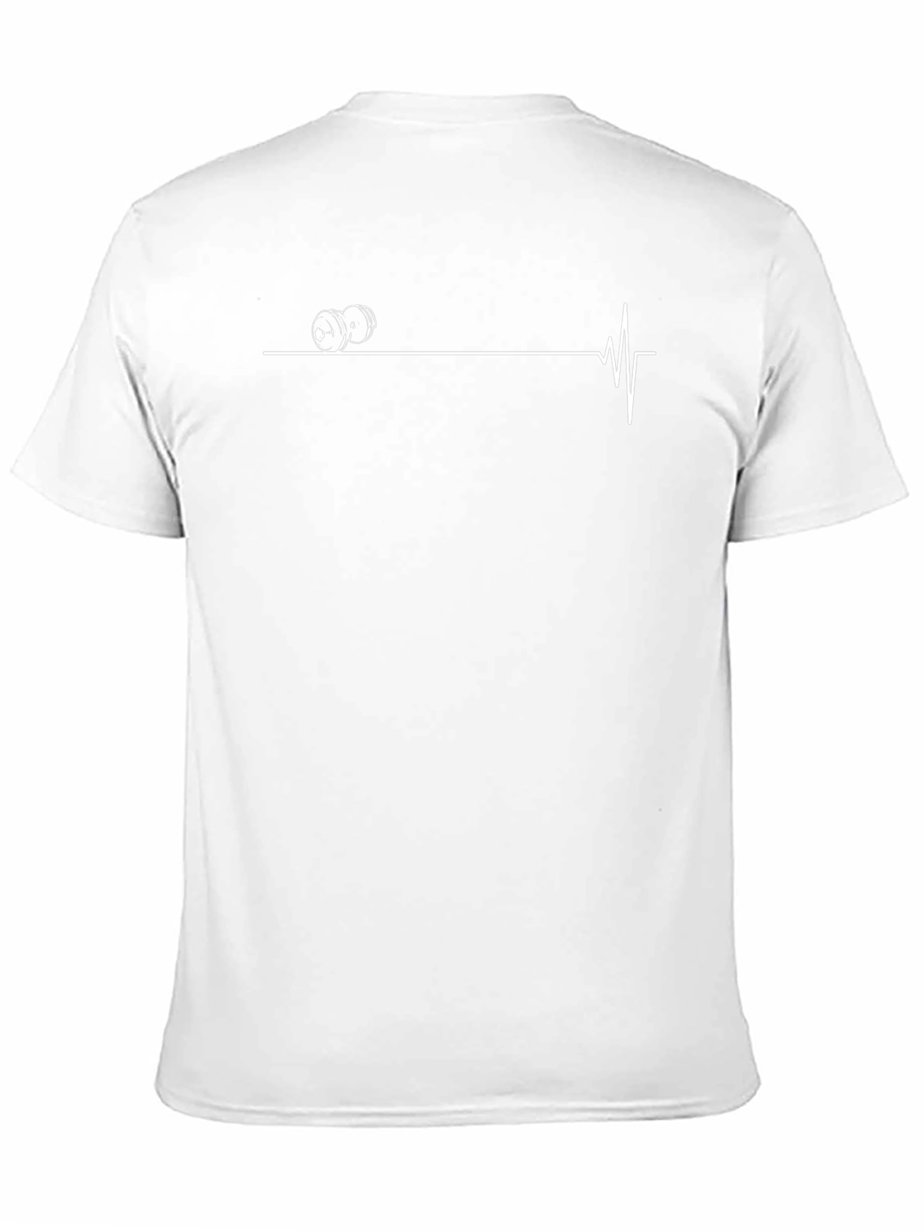 Weightlifting Heartbeat Tee - Gym Life Shirt