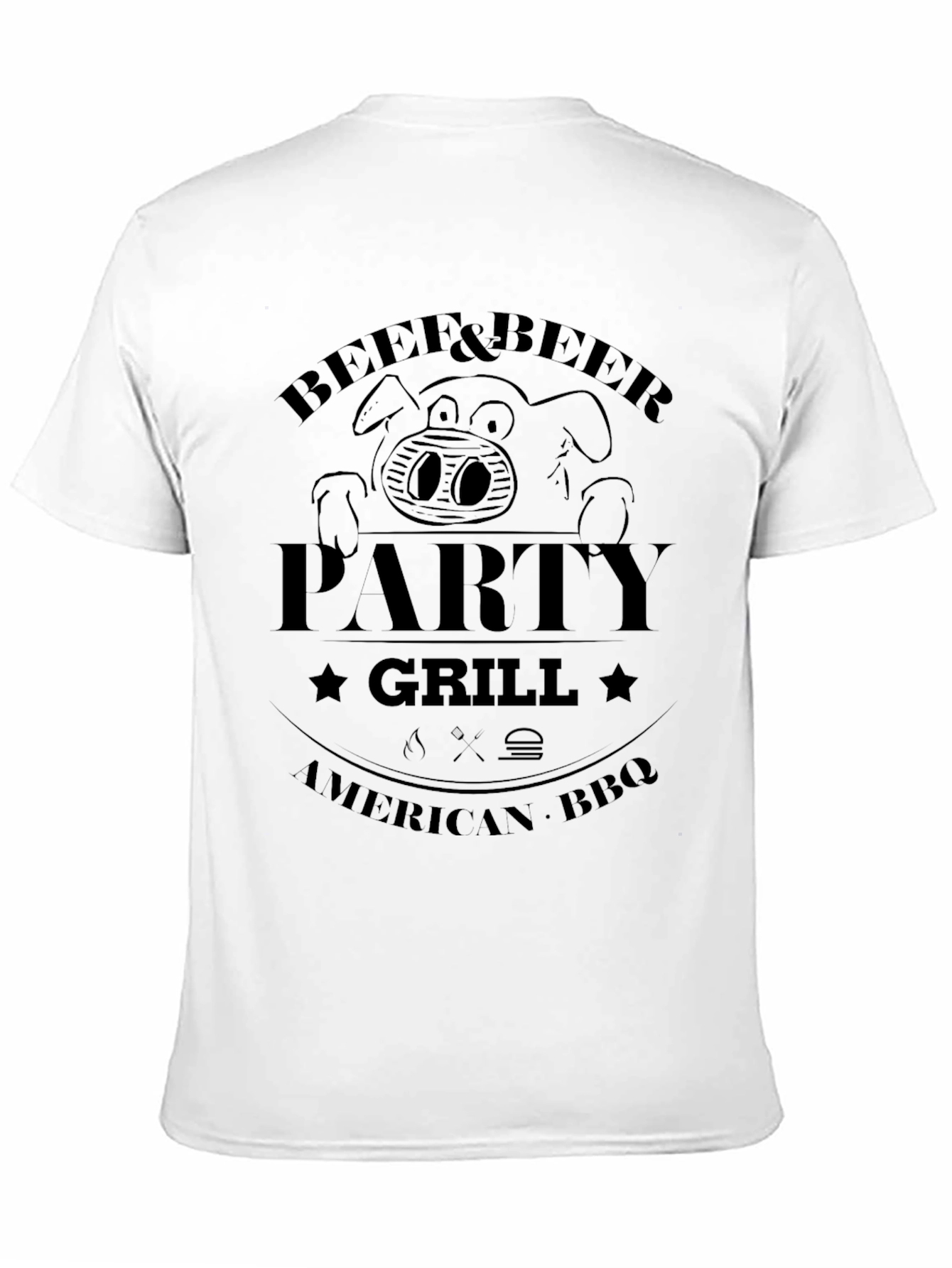 Beef & Beer Party Grill T-Shirt