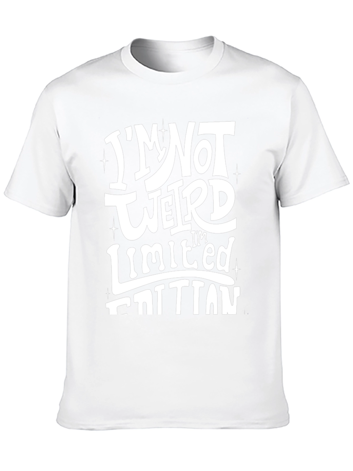 Im Not Weird Im Limited Edition Black T-Shirt