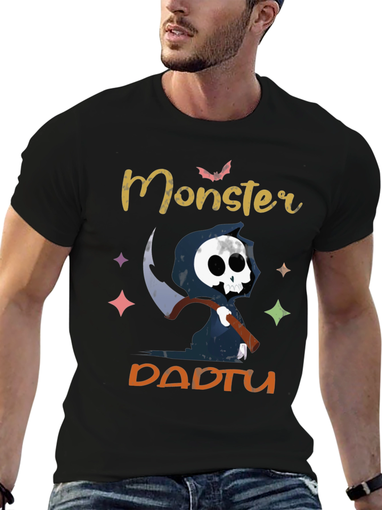 Monster DADTU Halloween Graphic Tee