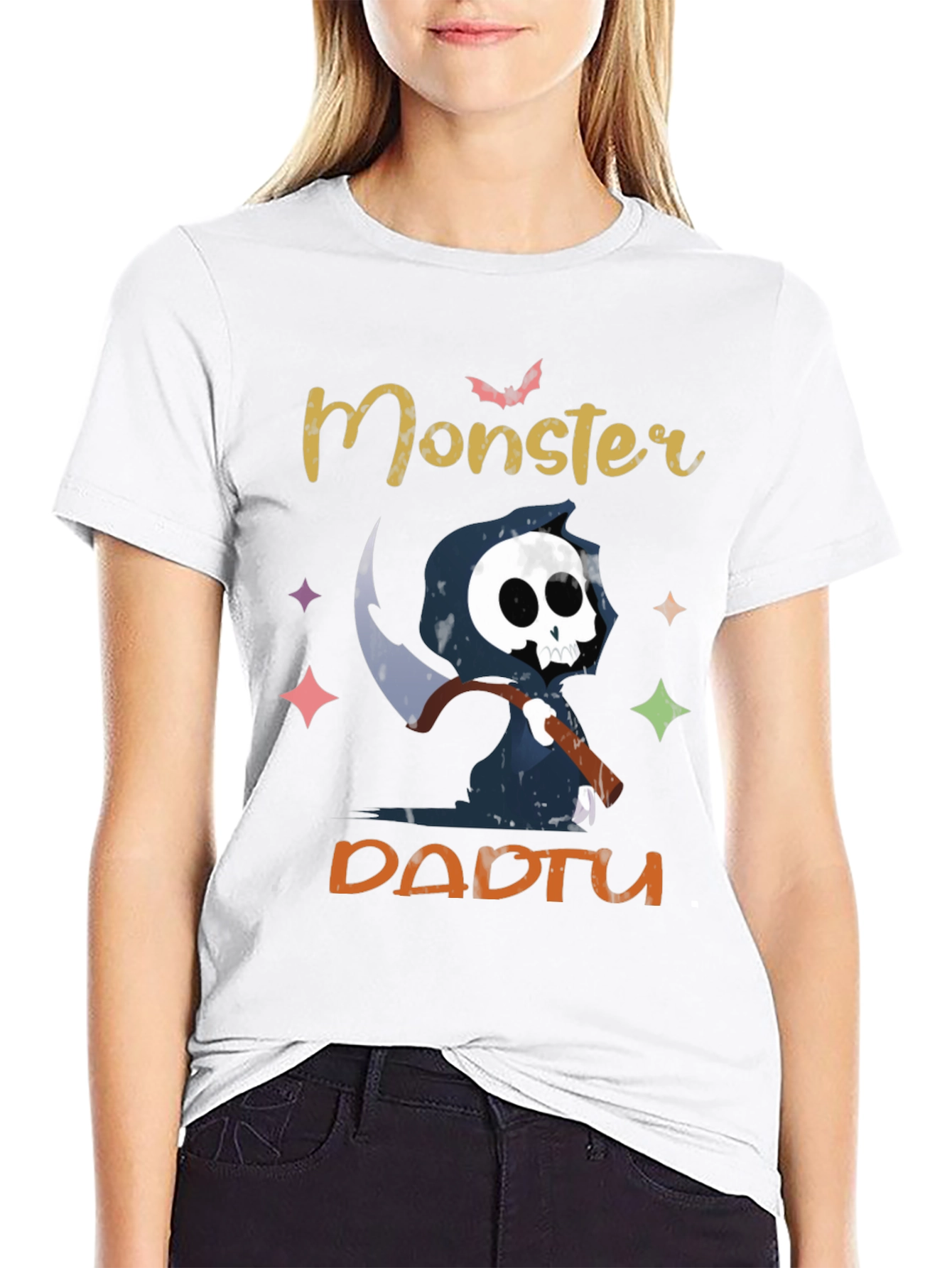 Monster DADTU Halloween Graphic Tee