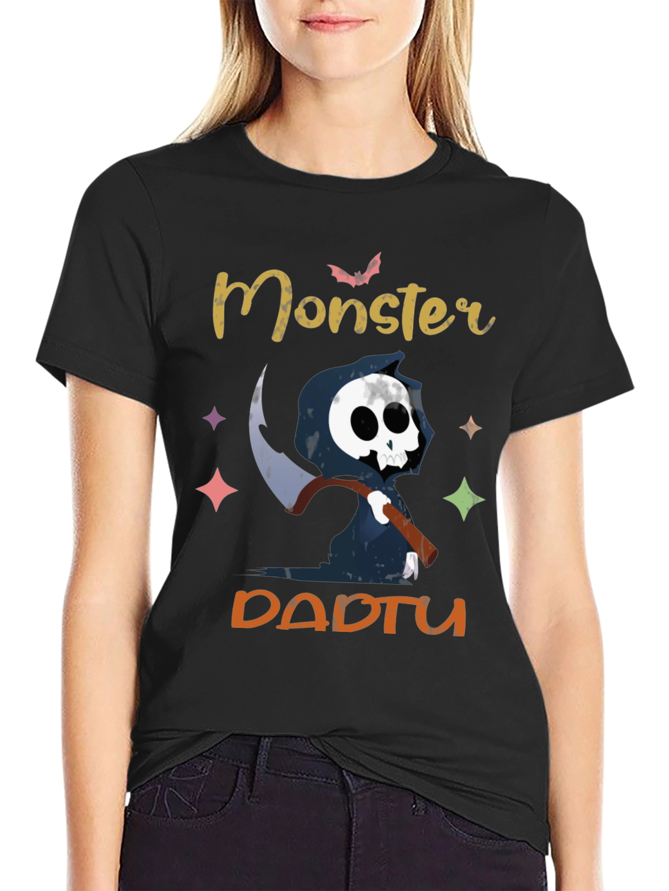 Monster DADTU Halloween Graphic Tee