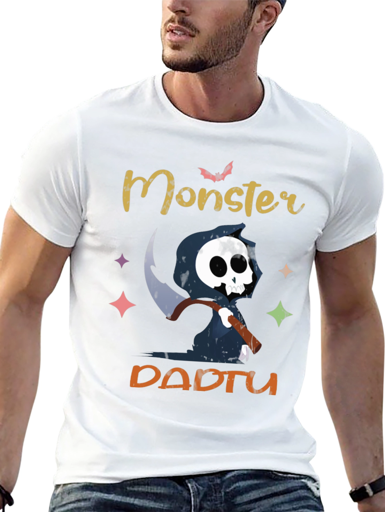 Monster DADTU Halloween Graphic Tee
