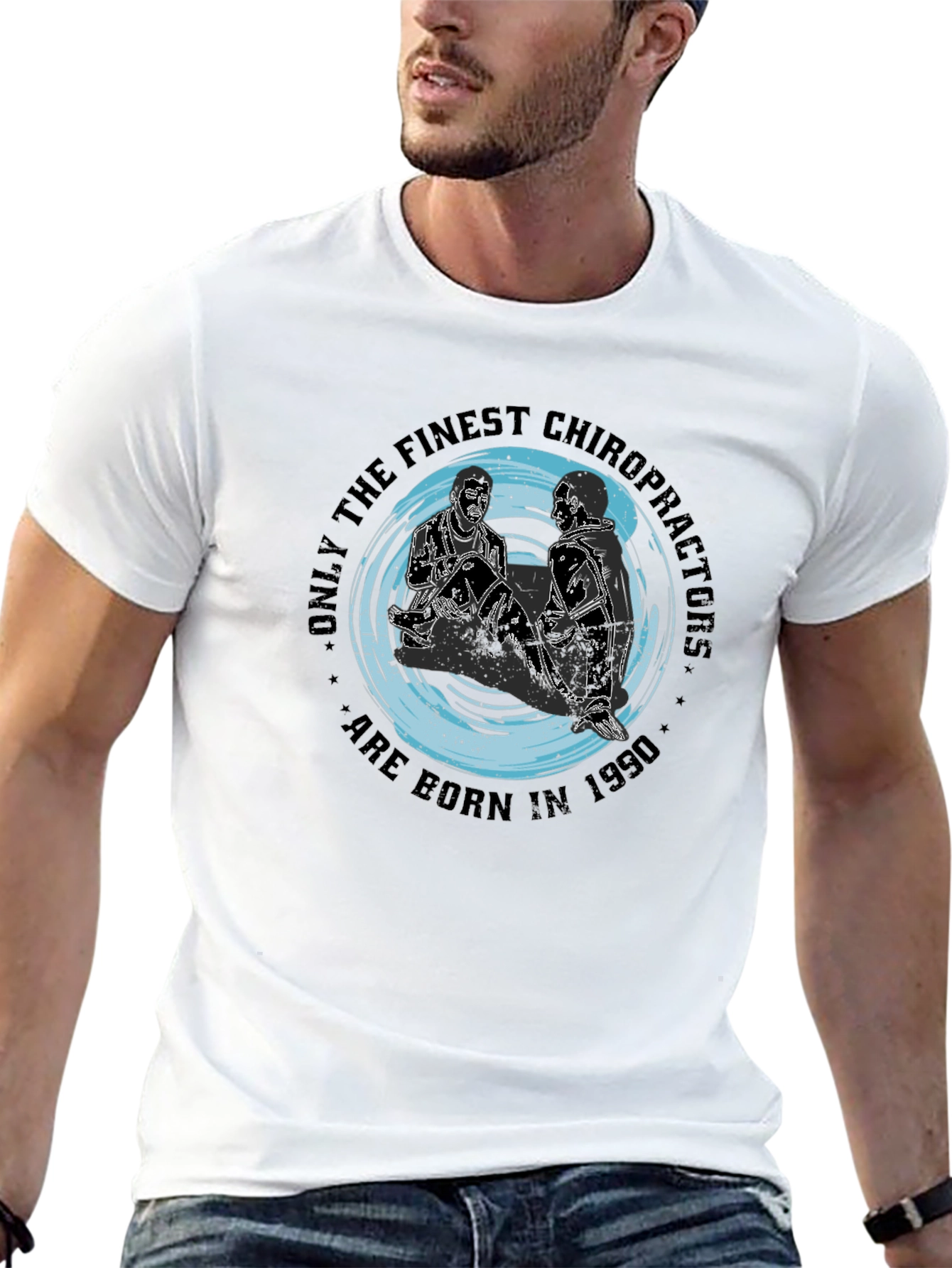 Finest Chiropractors T-Shirt - Born in 1990
