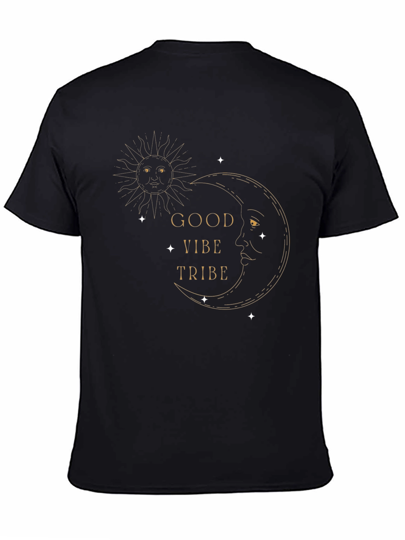 Good Vibe Tribe Graphic Tee - Black