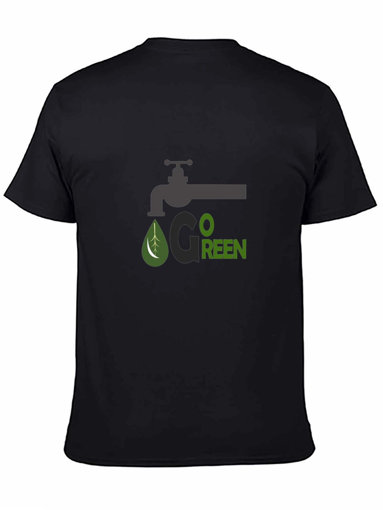 Go Green Graphic T-Shirt - Eco Friendly Design