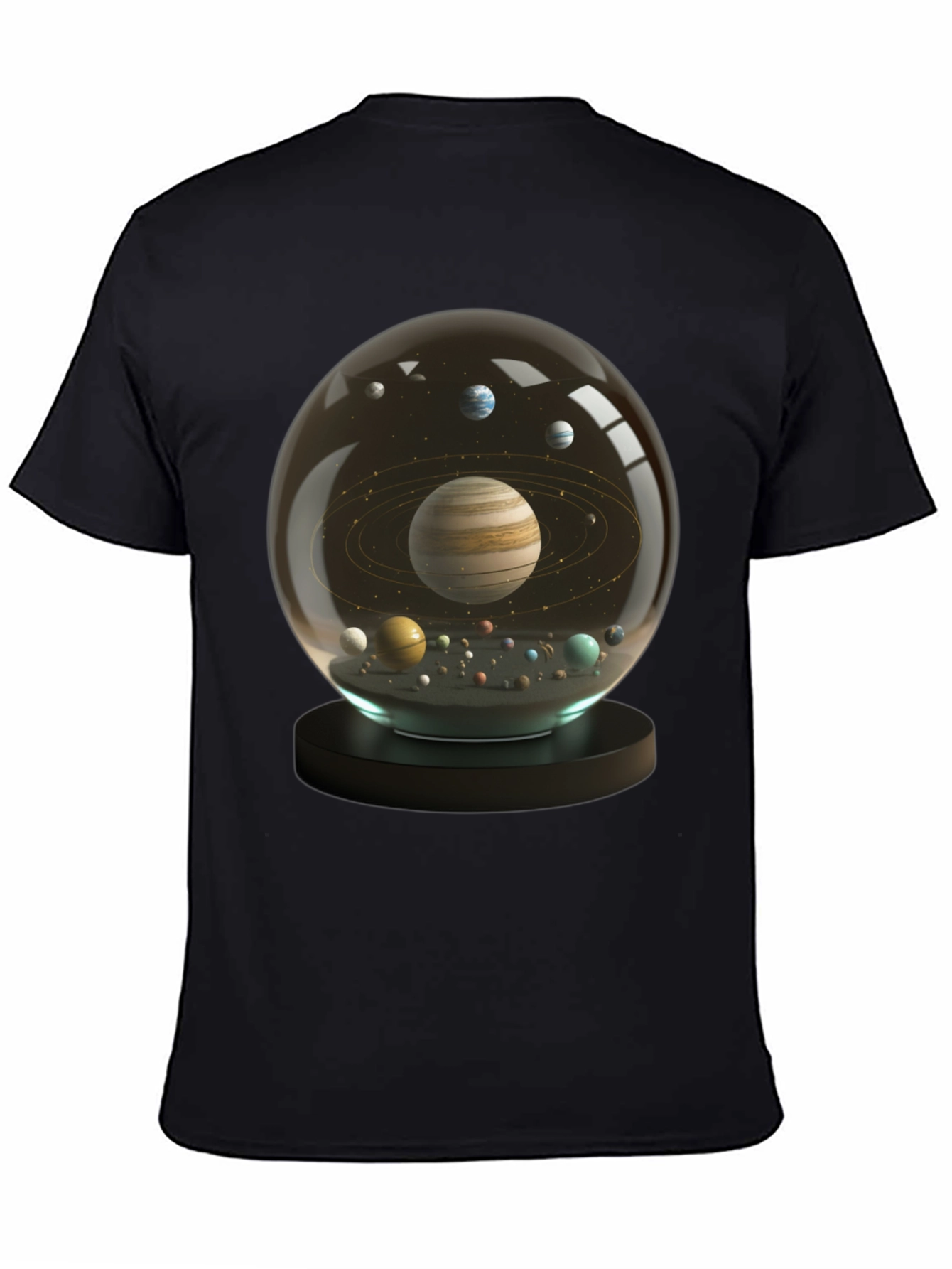 Planetary System T-Shirt - Unique Galaxy Design