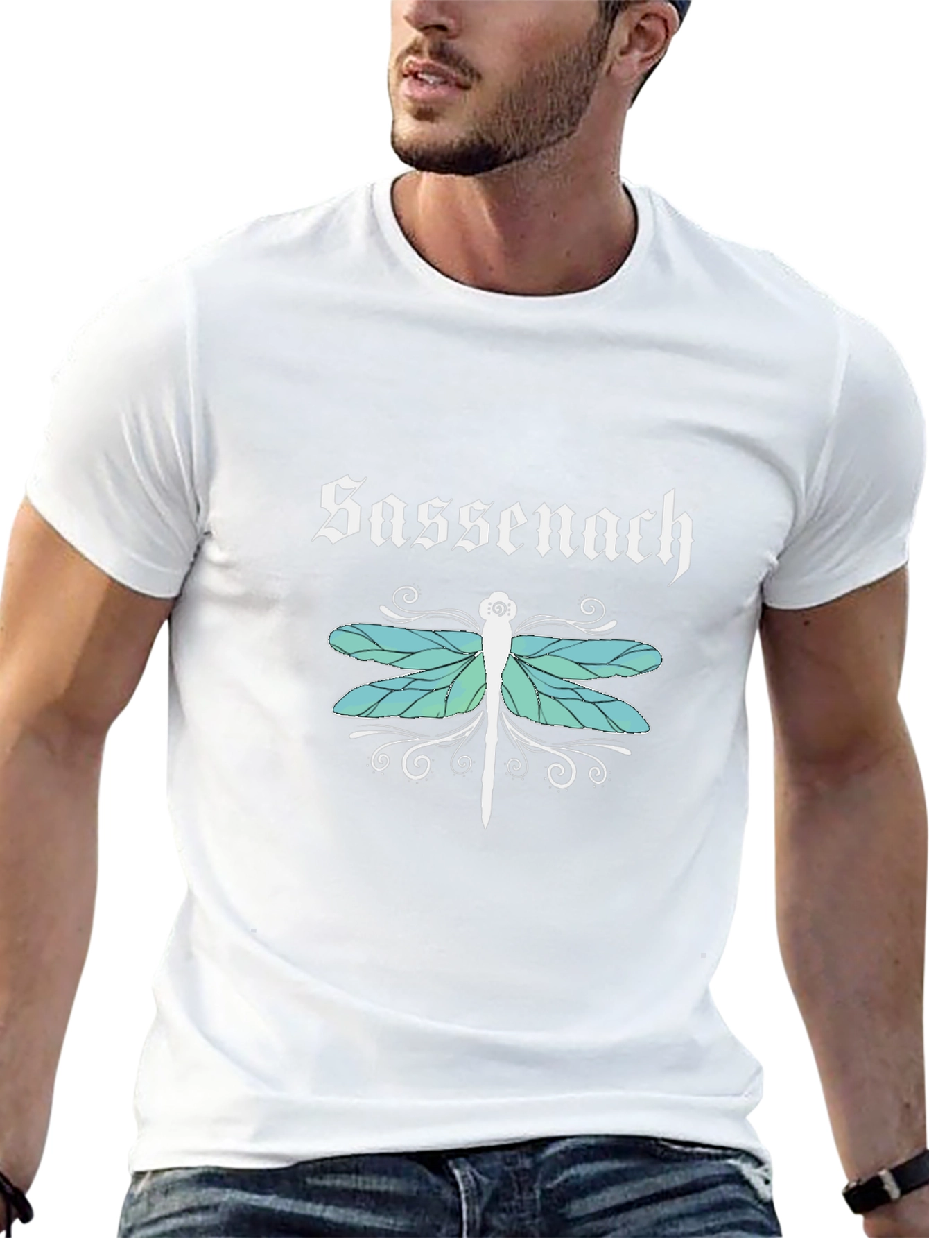 Sassenach Dragonfly Graphic T-Shirt