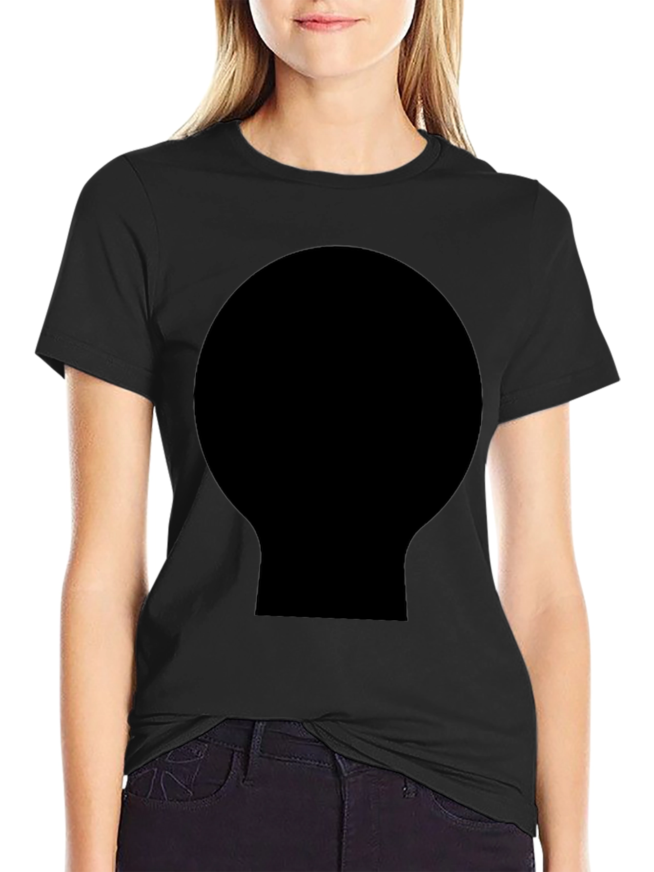 Mens Graphic Black T-Shirt
