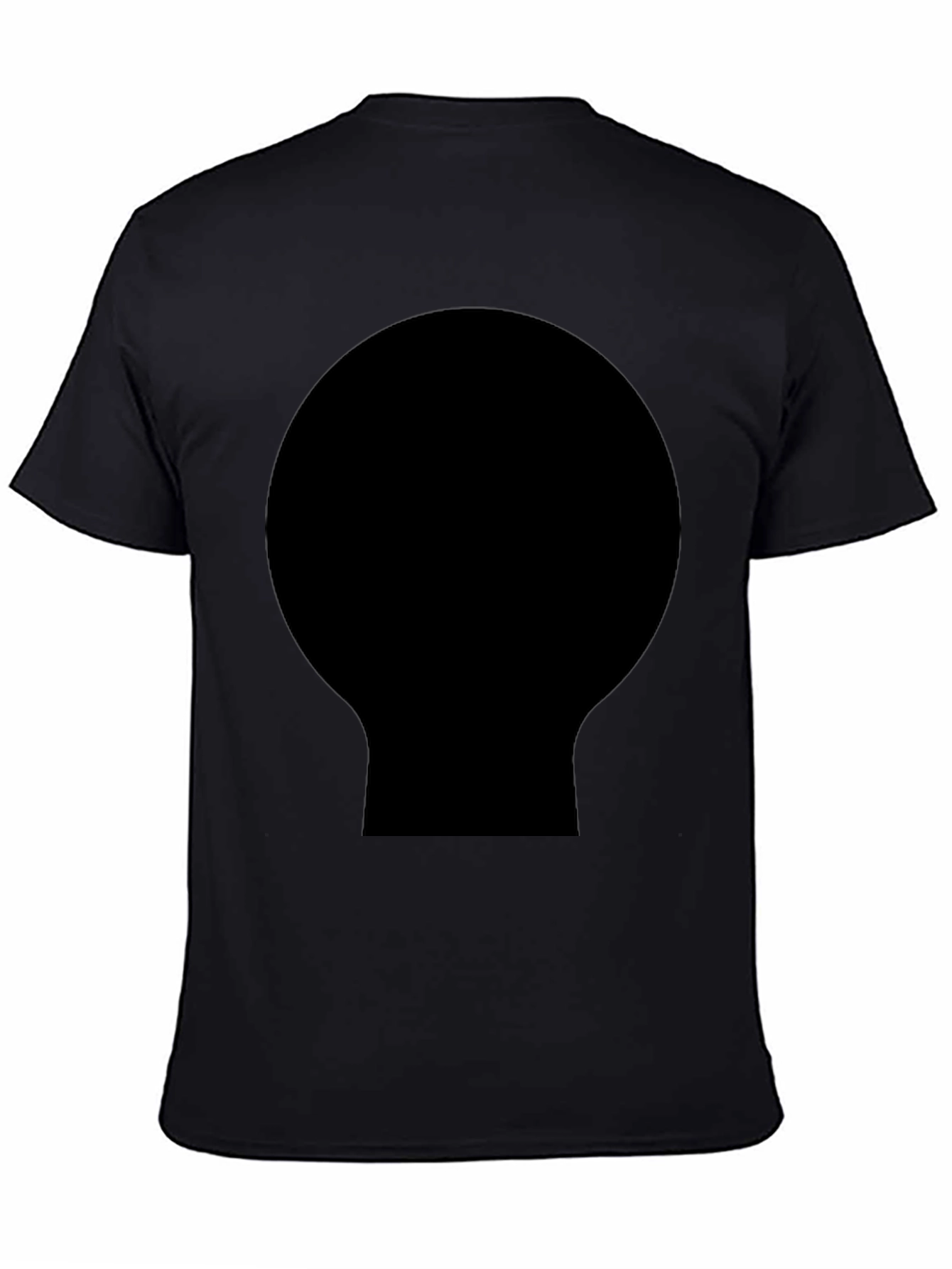 Mens Graphic Black T-Shirt