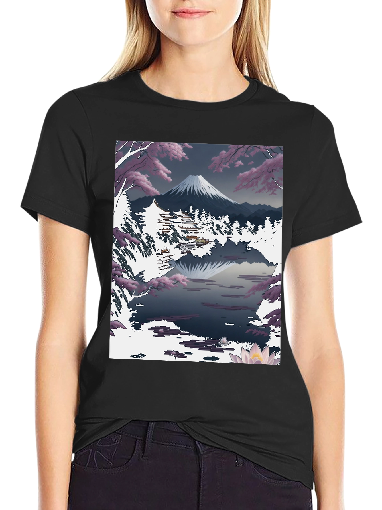 Mt. Fuji Reflection T-Shirt