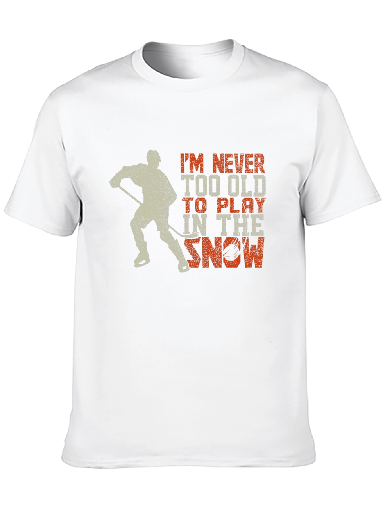 Hockey Never Too Old to Play T-Shirt