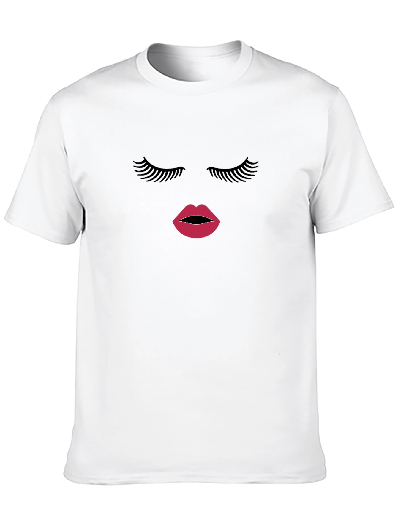 Eyelashes & Lips Graphic Tee