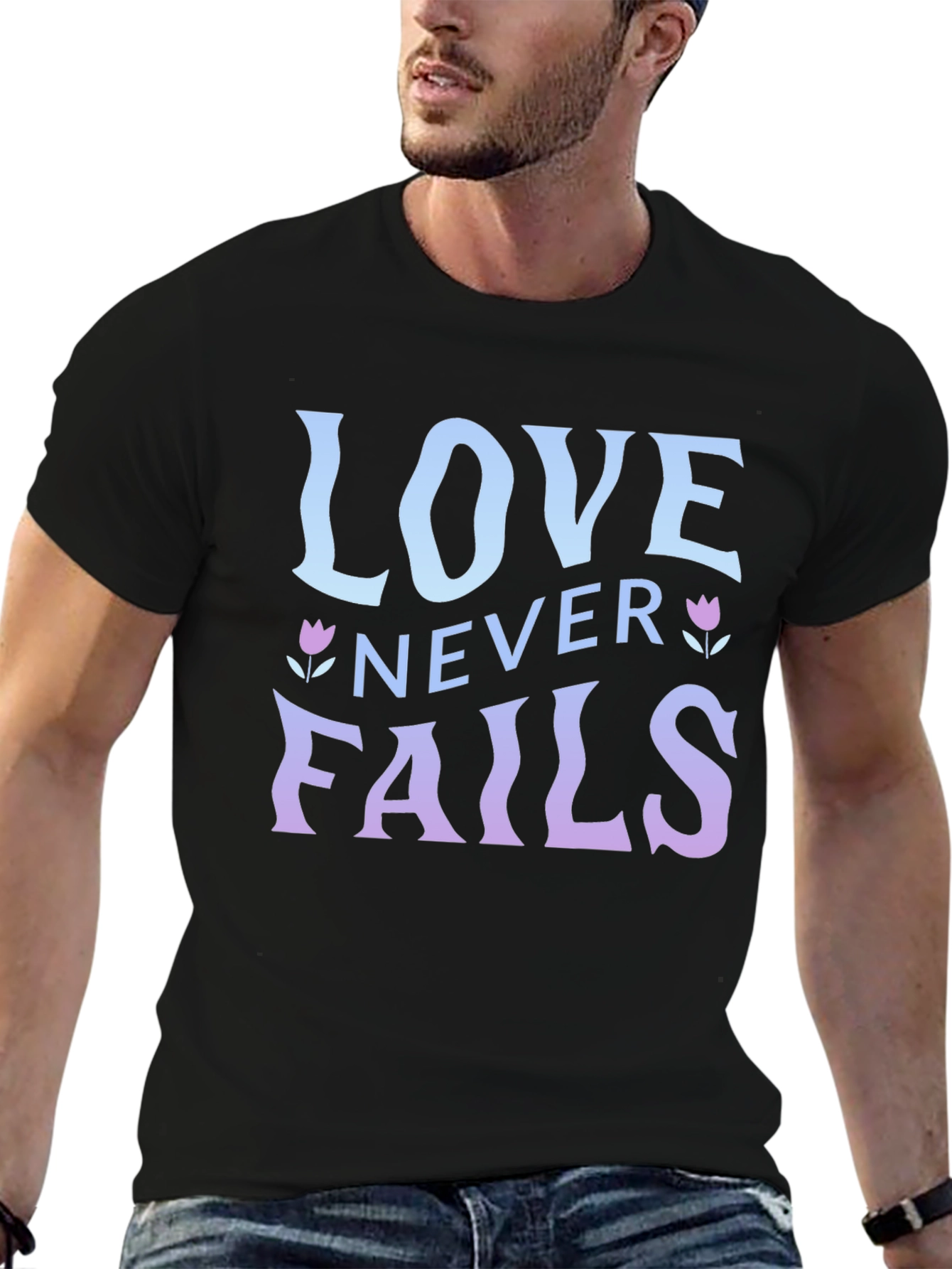 Love Never Fails Graphic T-Shirt