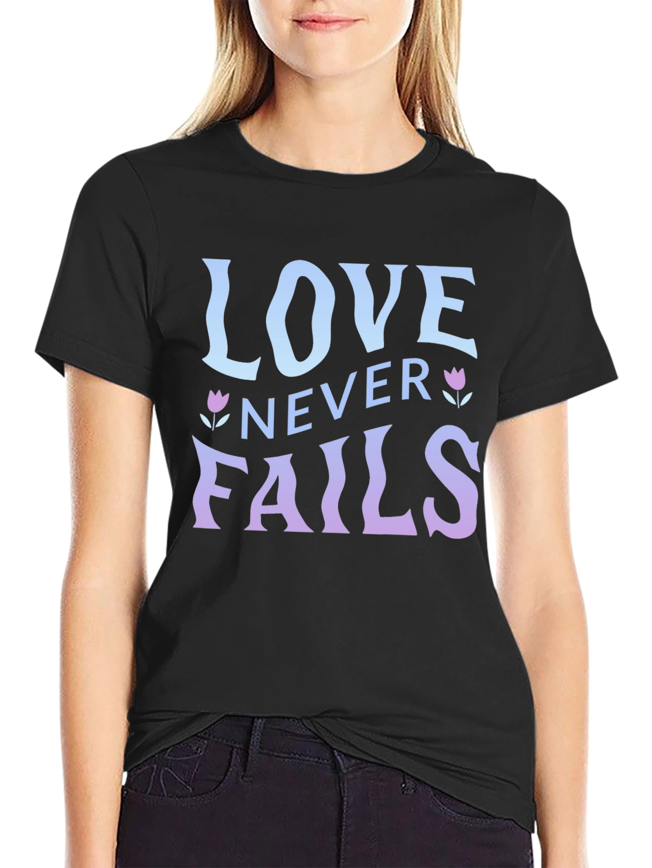 Love Never Fails Graphic T-Shirt