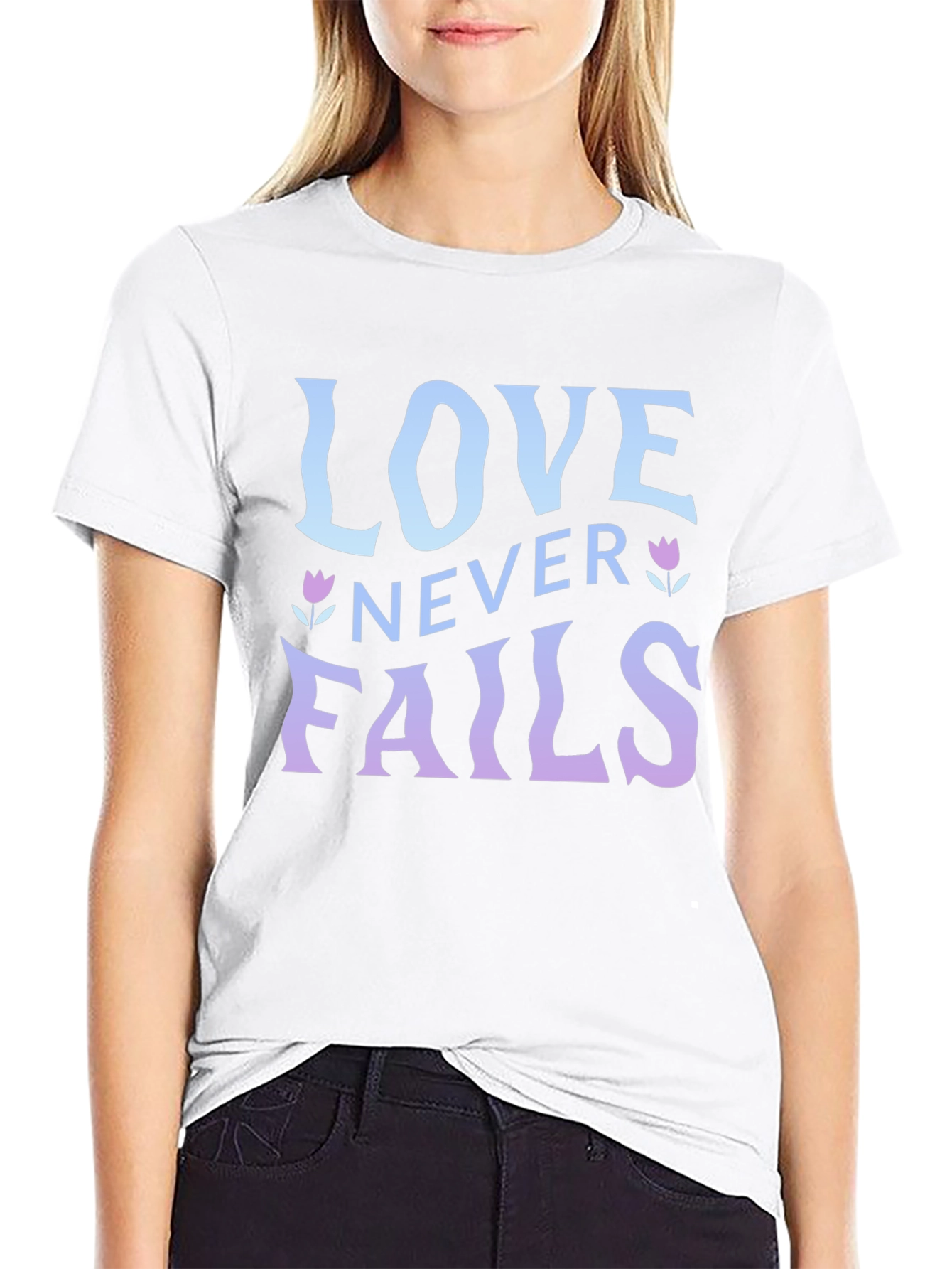 Love Never Fails Graphic T-Shirt