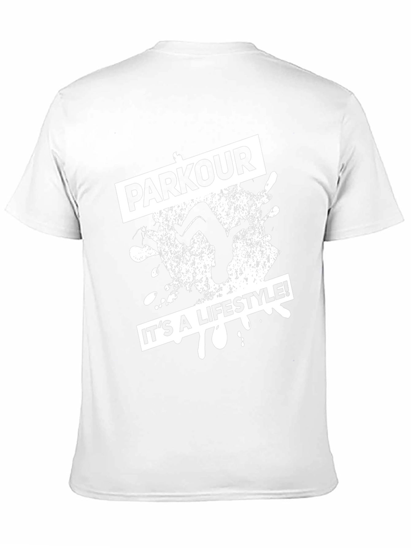 Parkour Lifestyle T-Shirt - Black Graphic Tee