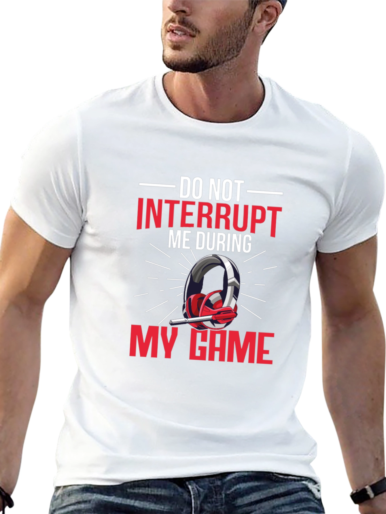 Gamer T-Shirt - Do Not Interrupt Gaming