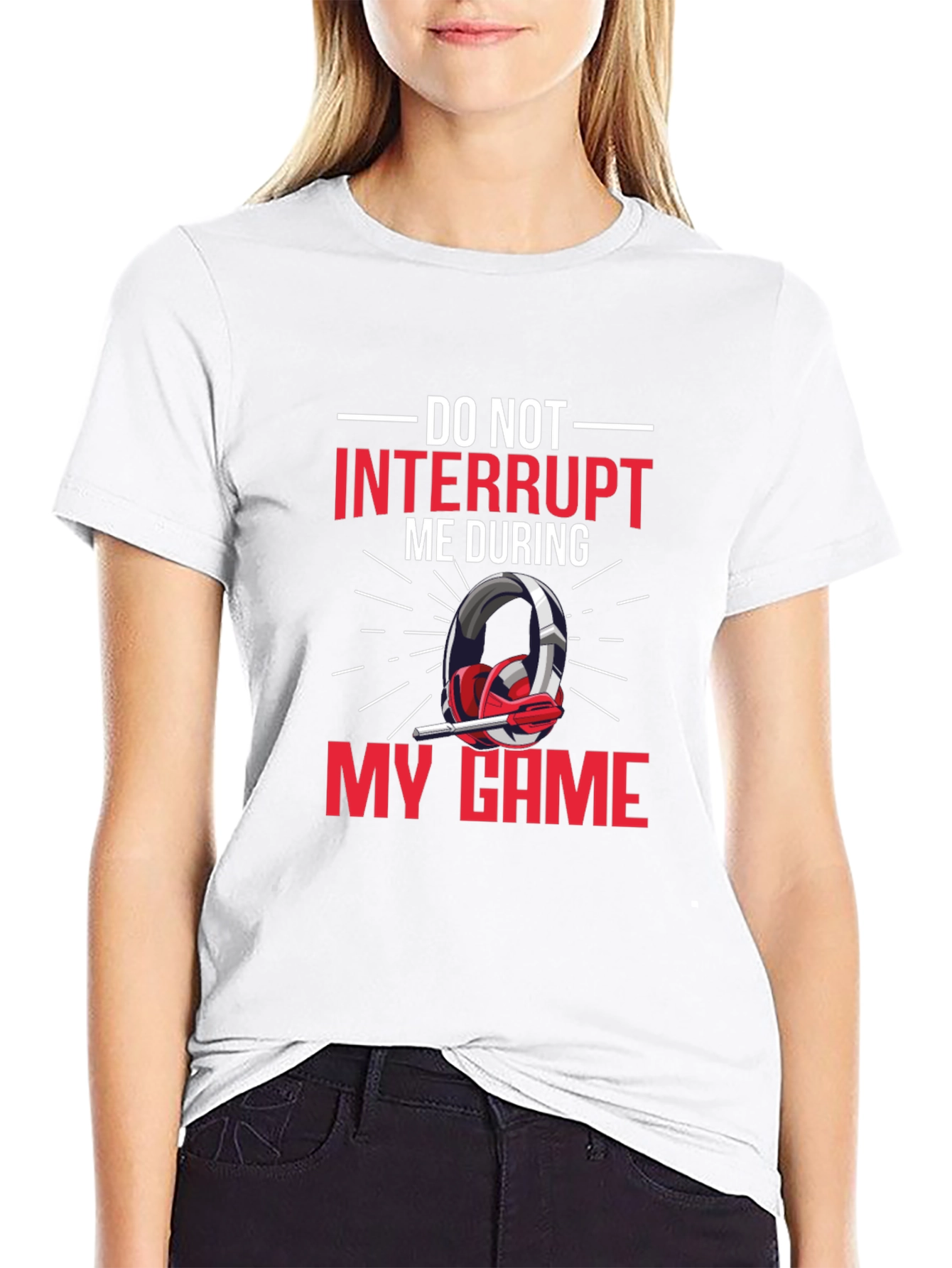 Gamer T-Shirt - Do Not Interrupt Gaming