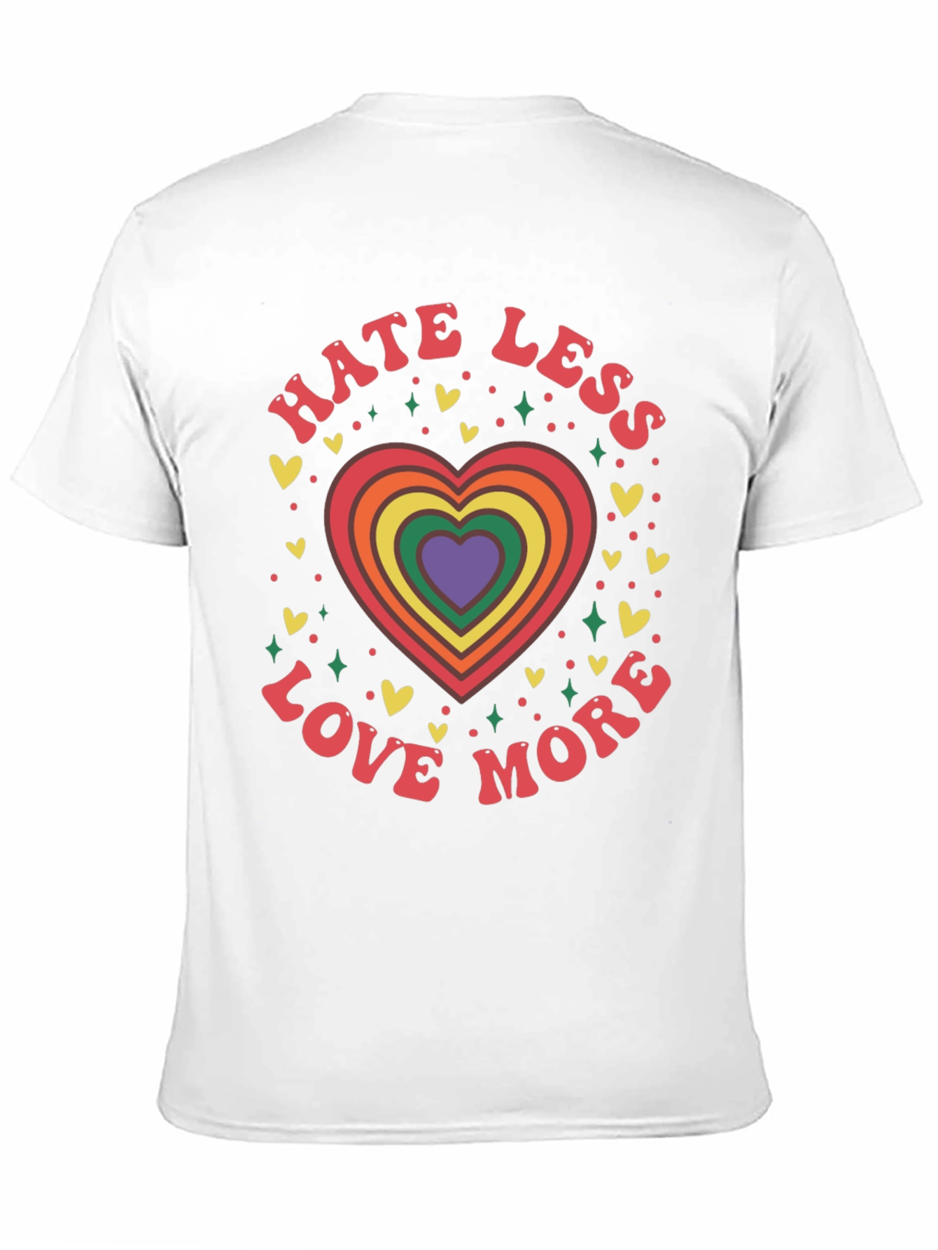 Hate Less Love More Graphic Tee