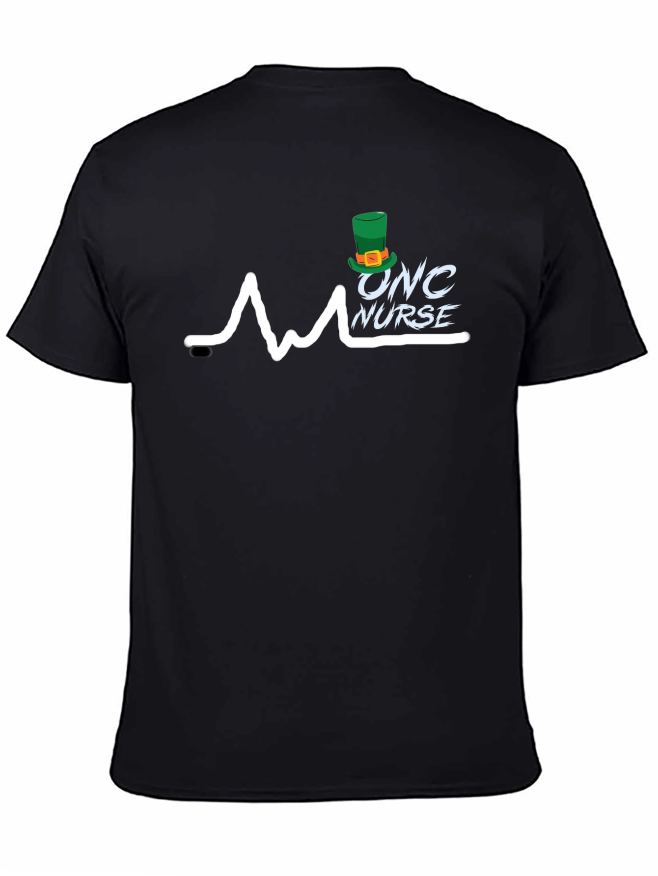 Onc Nurse St. Patricks Day Heartbeat T-Shirt
