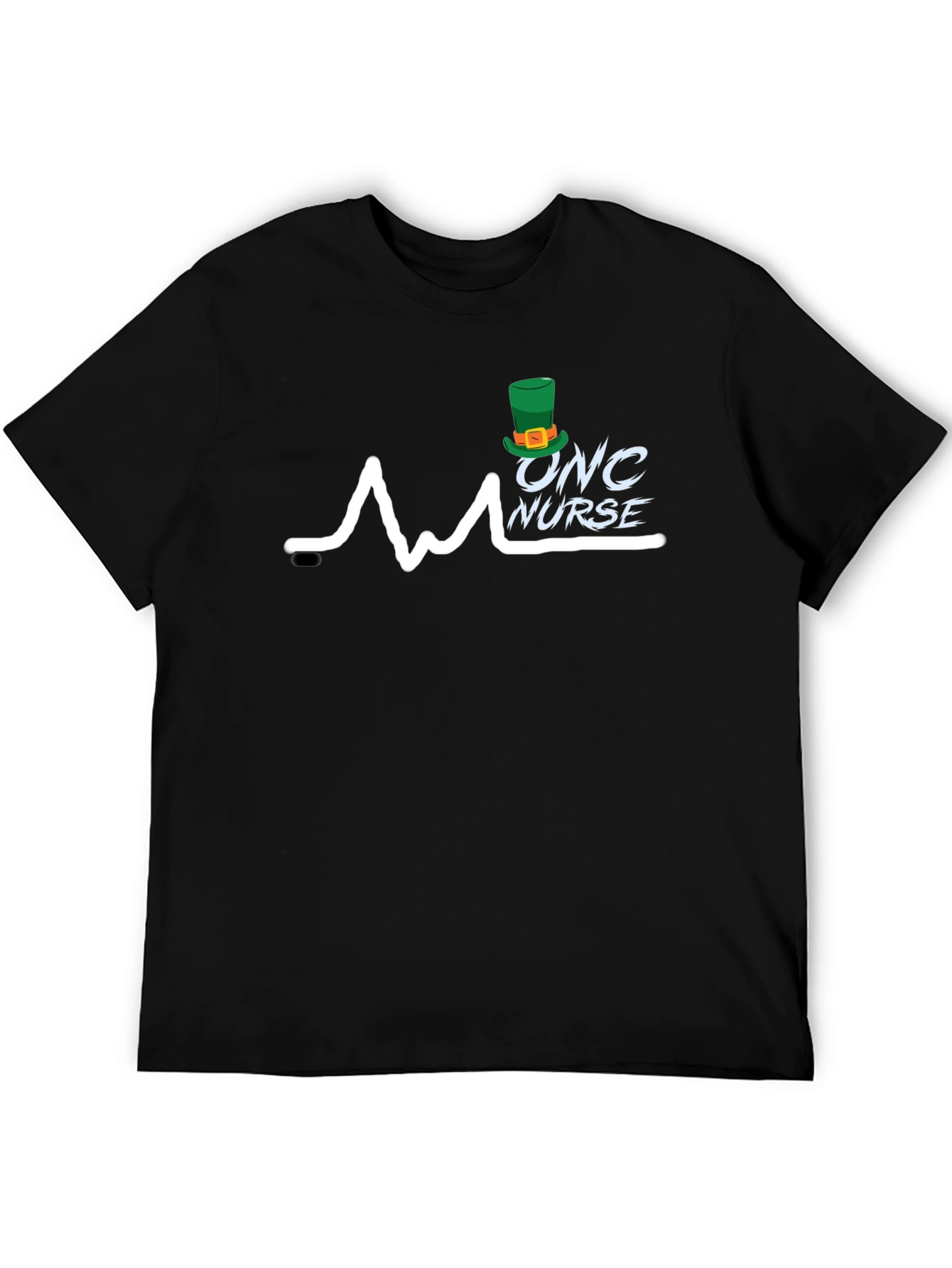 Onc Nurse St. Patricks Day Heartbeat T-Shirt
