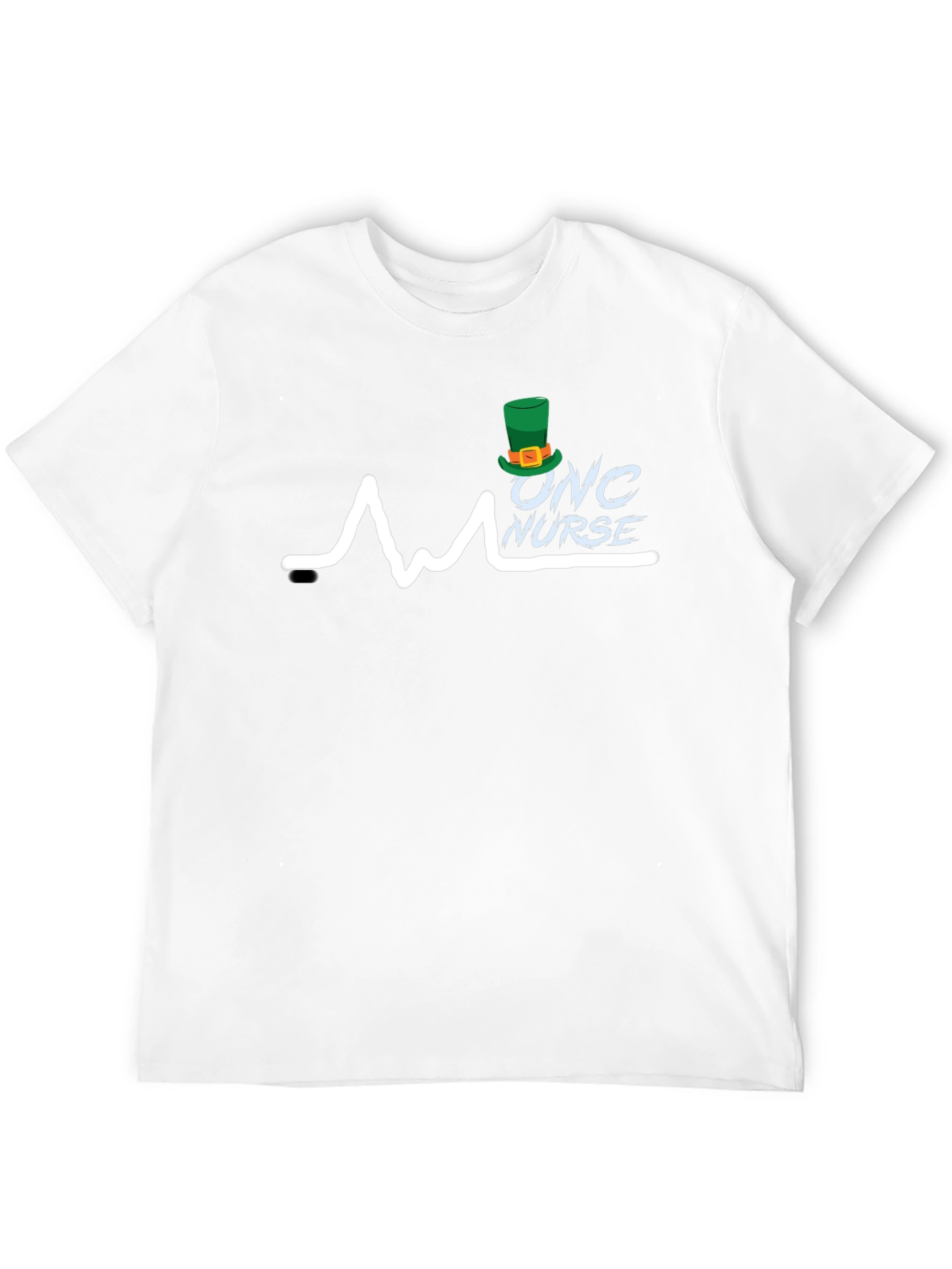 Onc Nurse St. Patricks Day Heartbeat T-Shirt