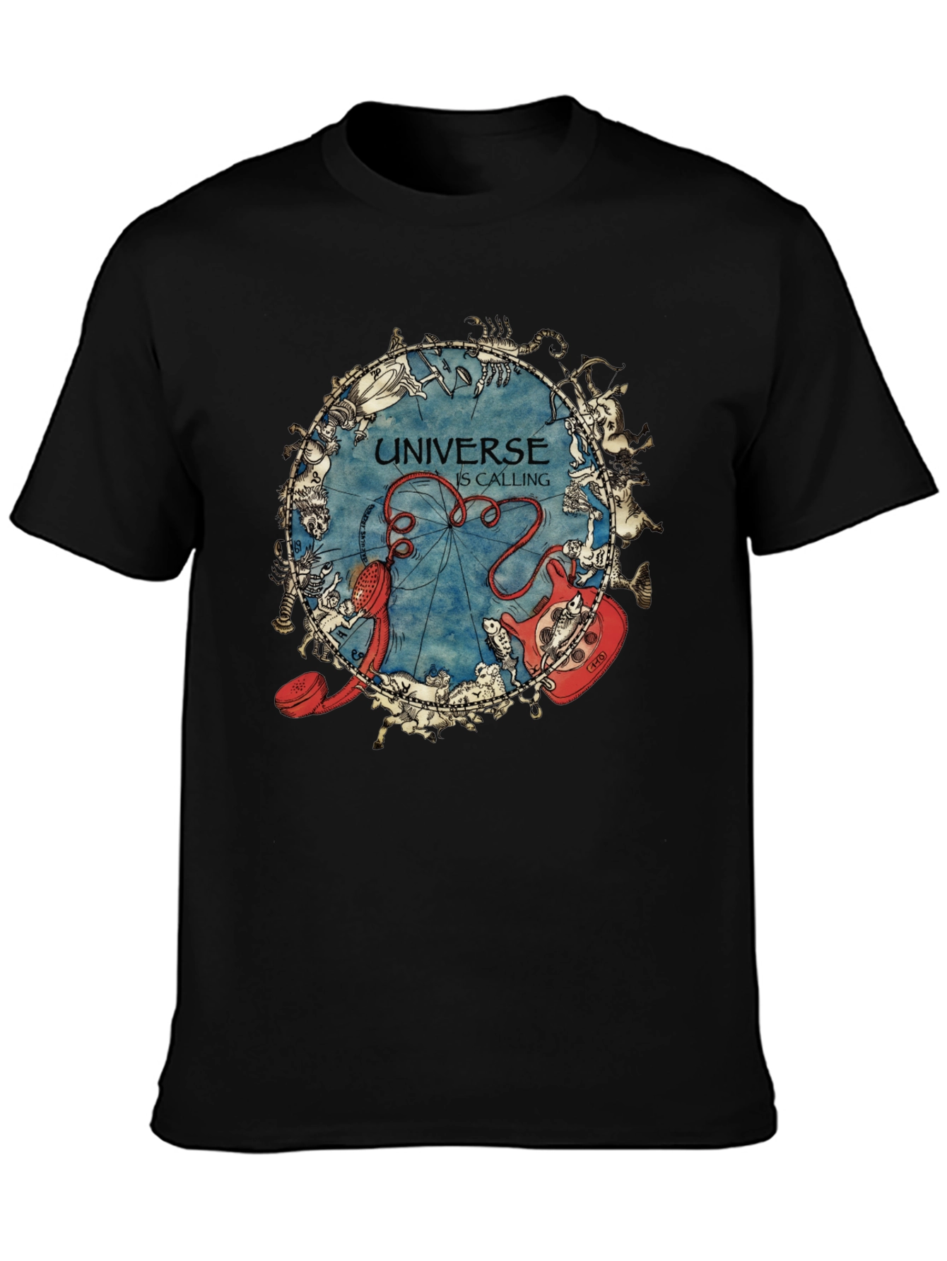 Universe Calling T-Shirt - Zodiac Astrology Design