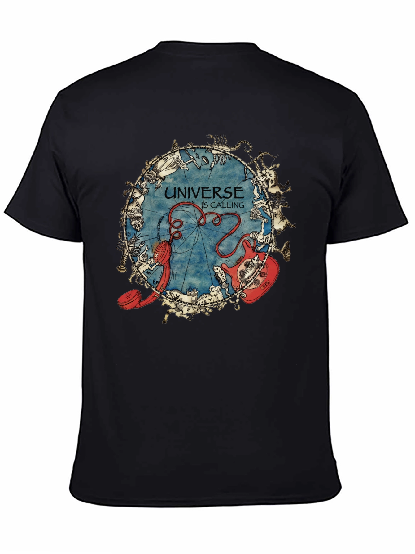 Universe Calling T-Shirt - Zodiac Astrology Design