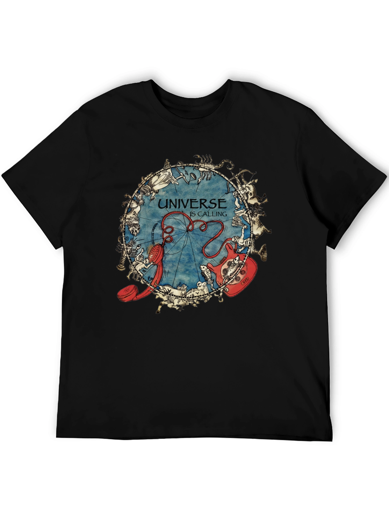 Universe Calling T-Shirt - Zodiac Astrology Design