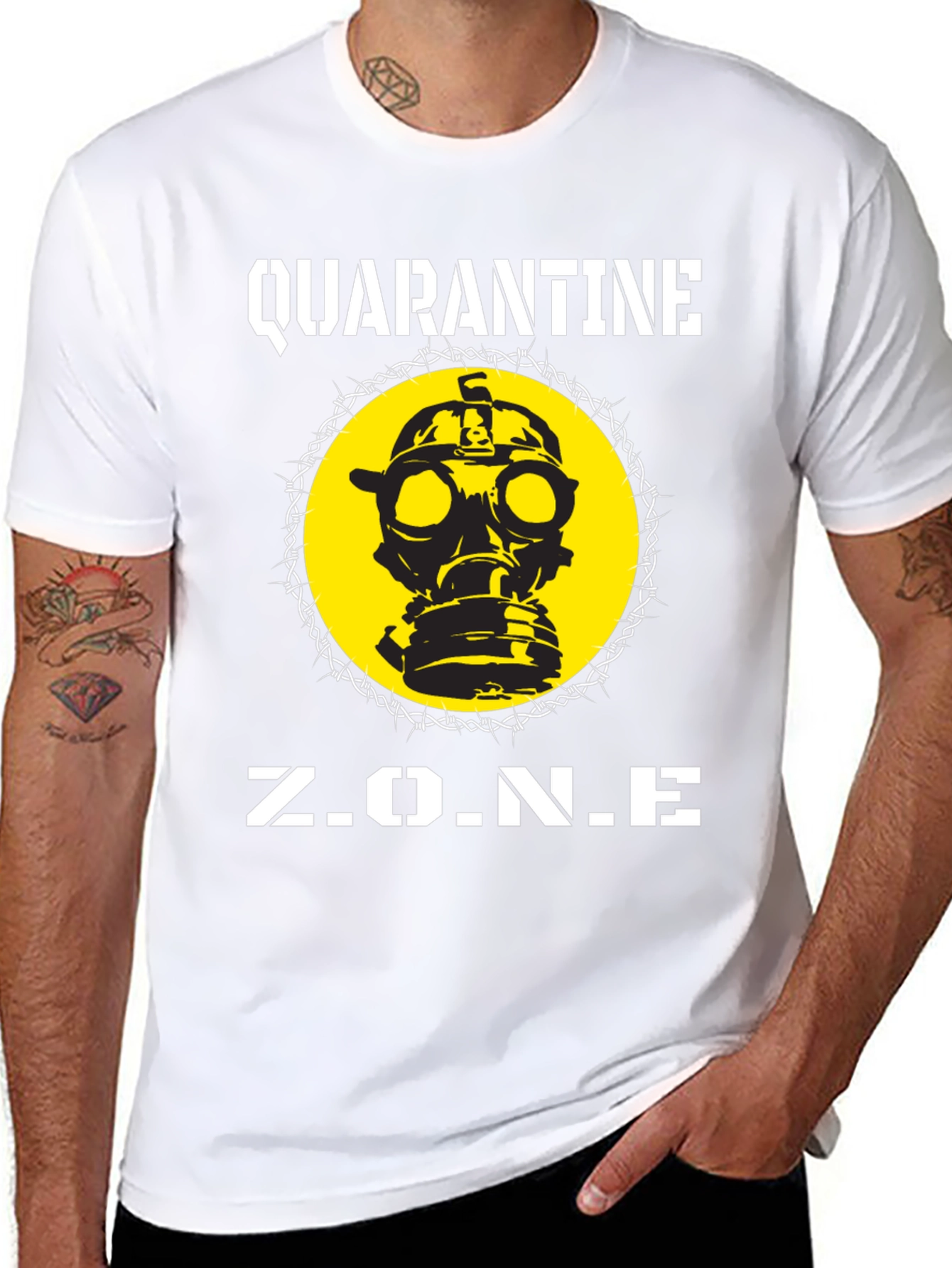 Quarantine Zone Graphic T-Shirt