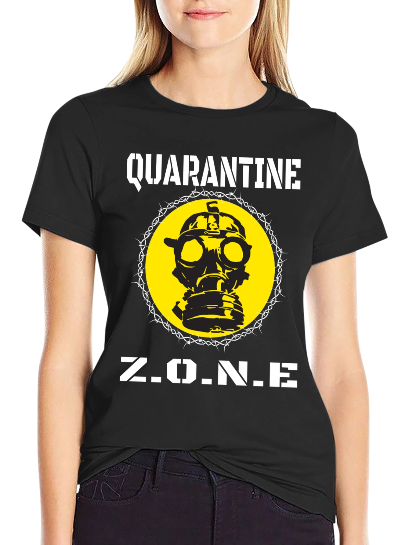 Quarantine Zone Graphic T-Shirt