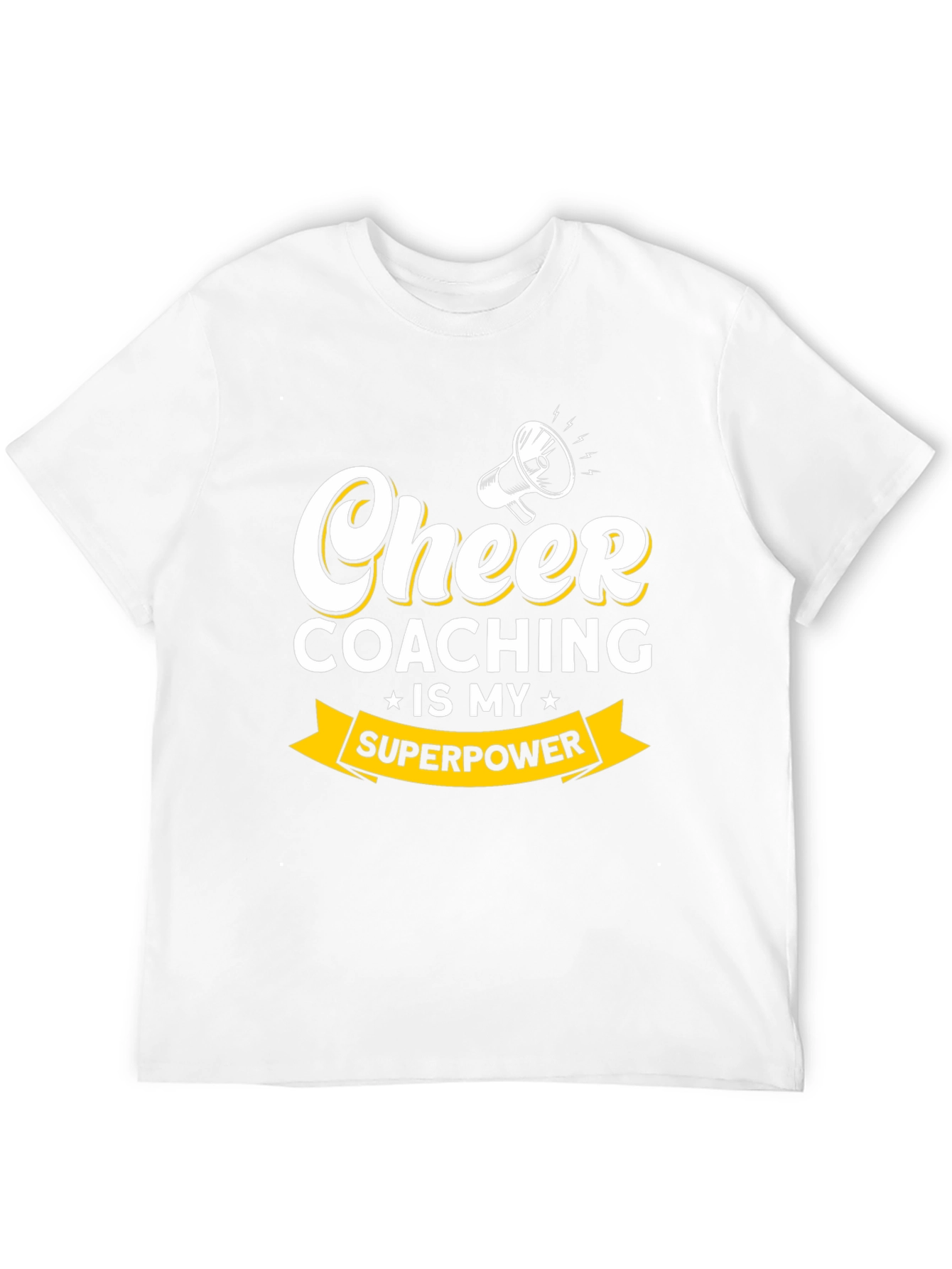 Cheer Coaching is My Superpower Graphic Tee