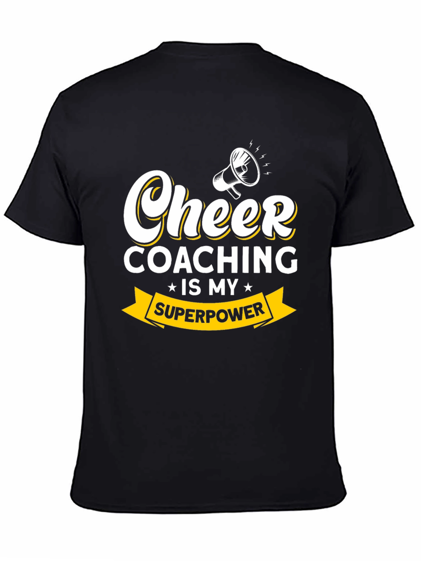 Cheer Coaching is My Superpower Graphic Tee