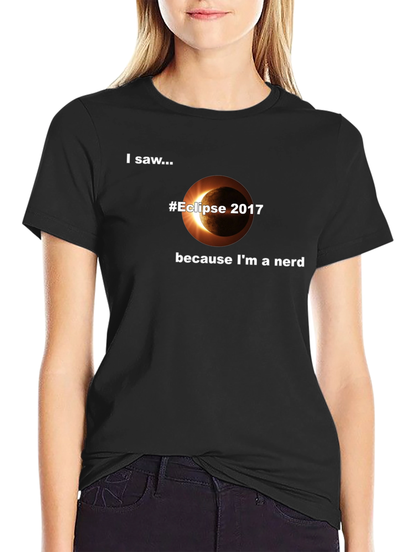Eclipse 2017 Nerd T-Shirt - Total Solar Eclipse Tee