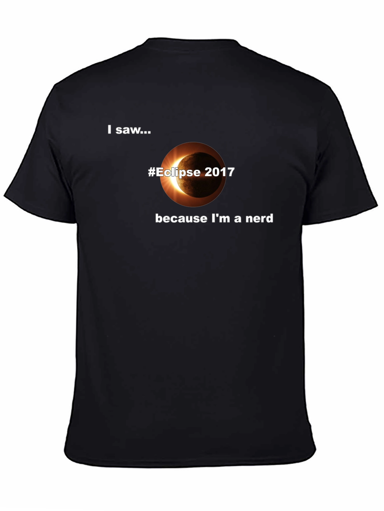 Eclipse 2017 Nerd T-Shirt - Total Solar Eclipse Tee