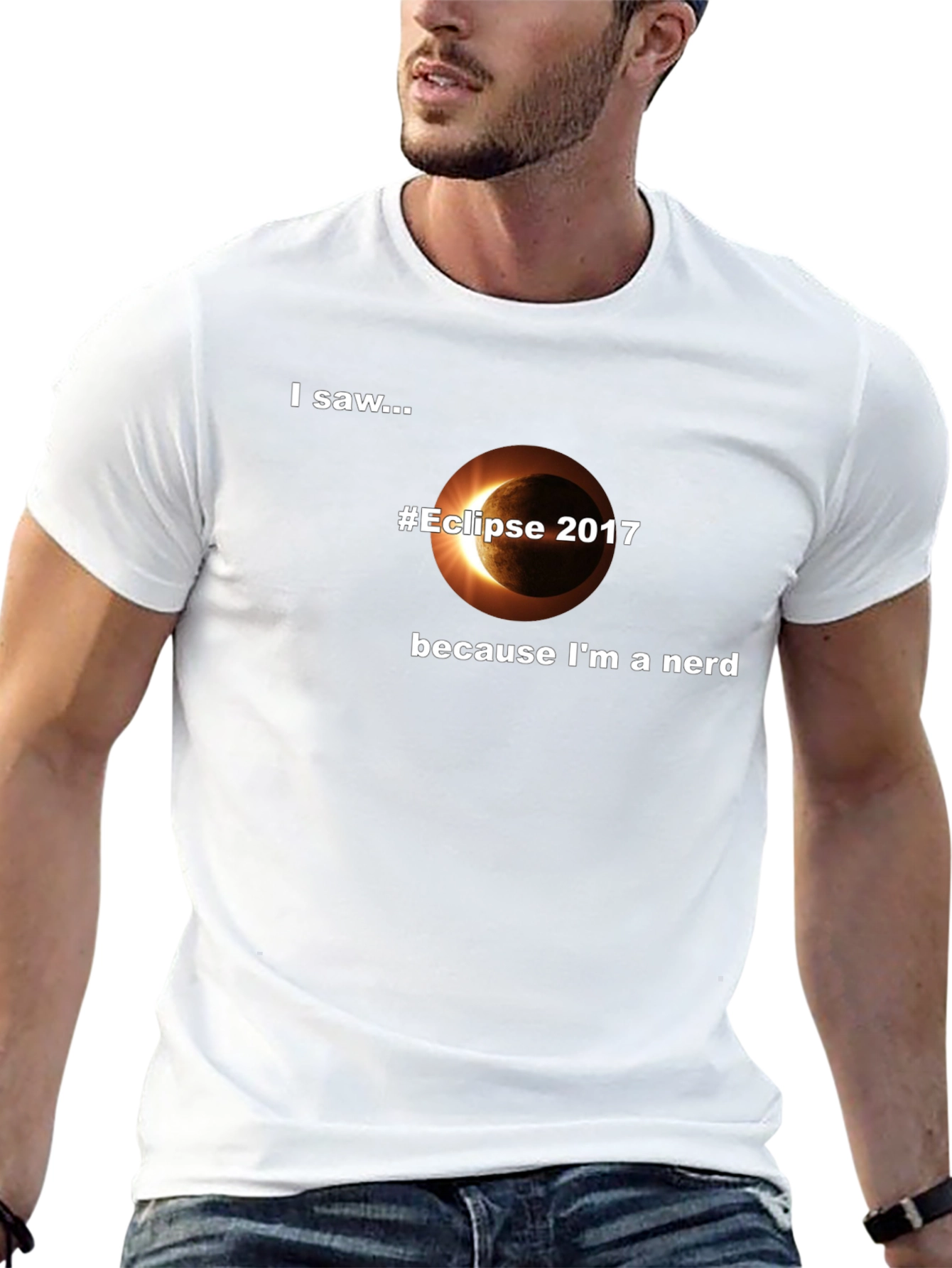 Eclipse 2017 Nerd T-Shirt - Total Solar Eclipse Tee