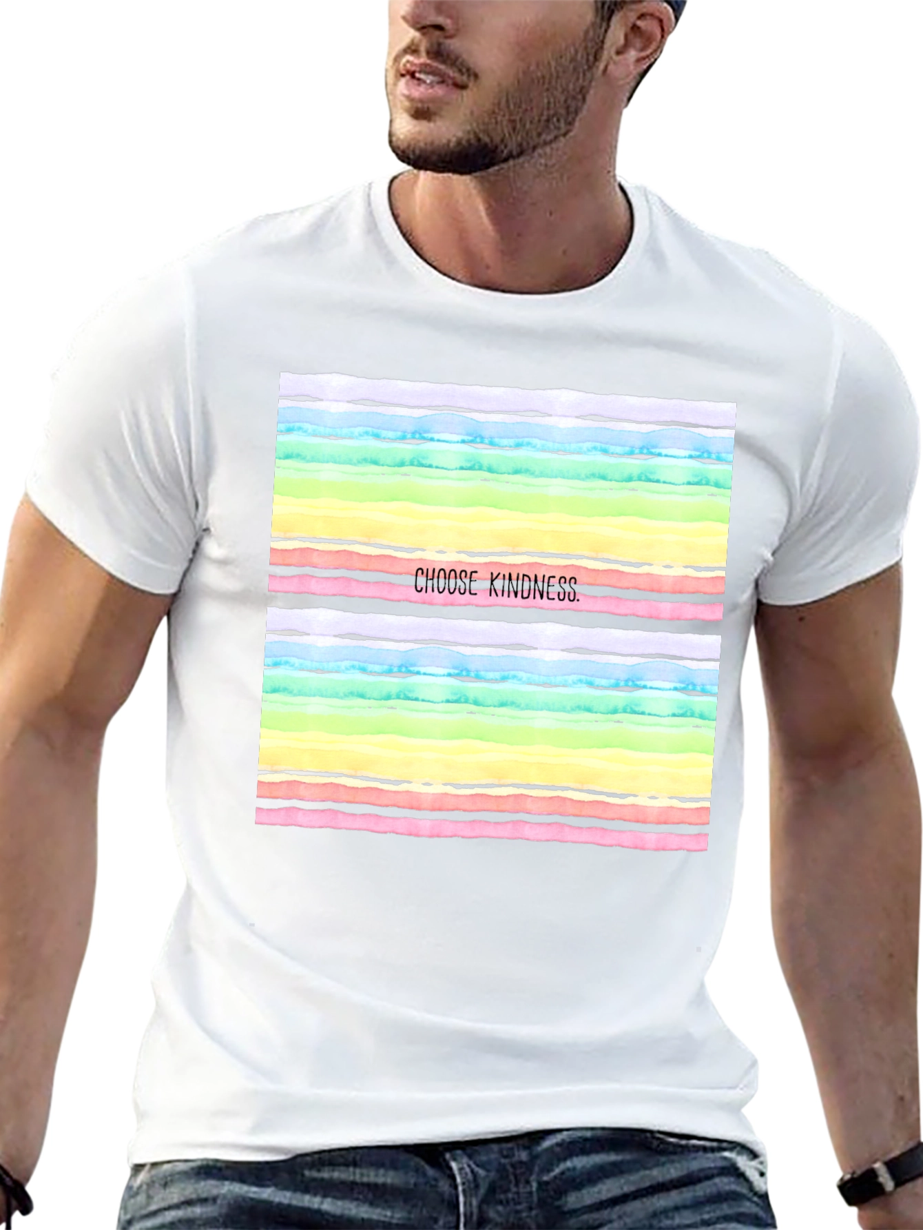 Choose Kindness Striped Tee