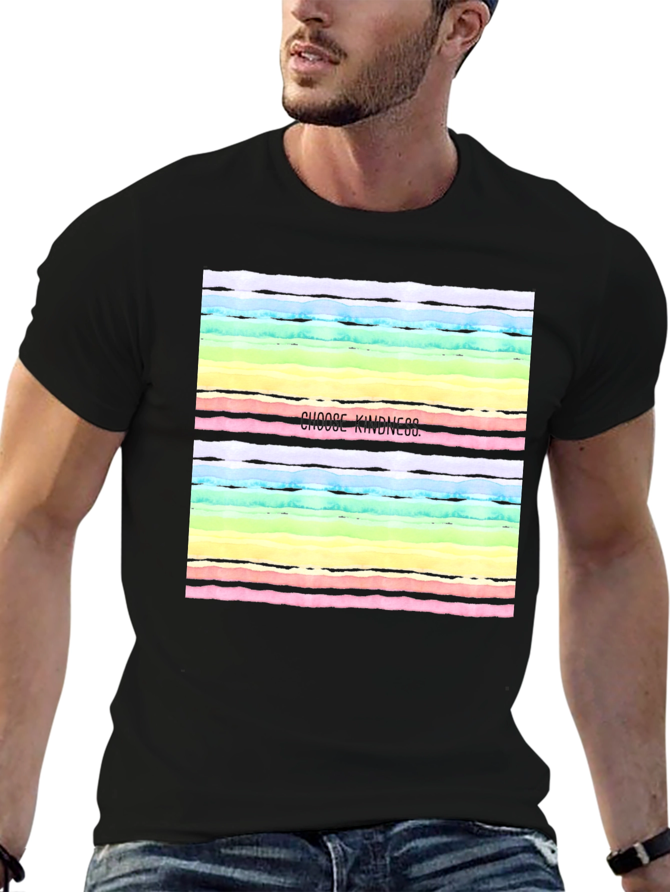 Choose Kindness Striped Tee