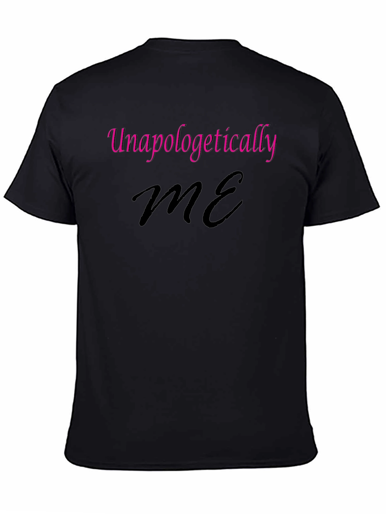 Unapologetically Me Graphic Tee - Black